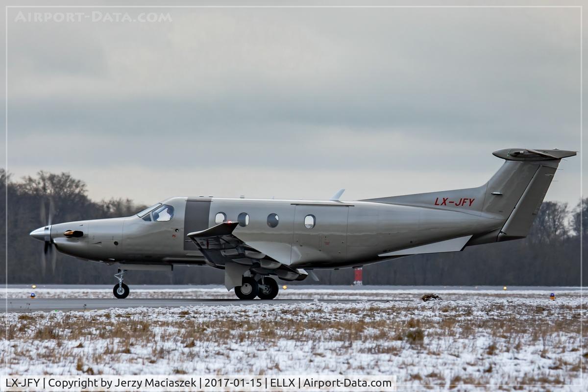 LX-JFY, 2016 Pilatus PC 12/47E C/N 1542, Pilatus PC 12/47E