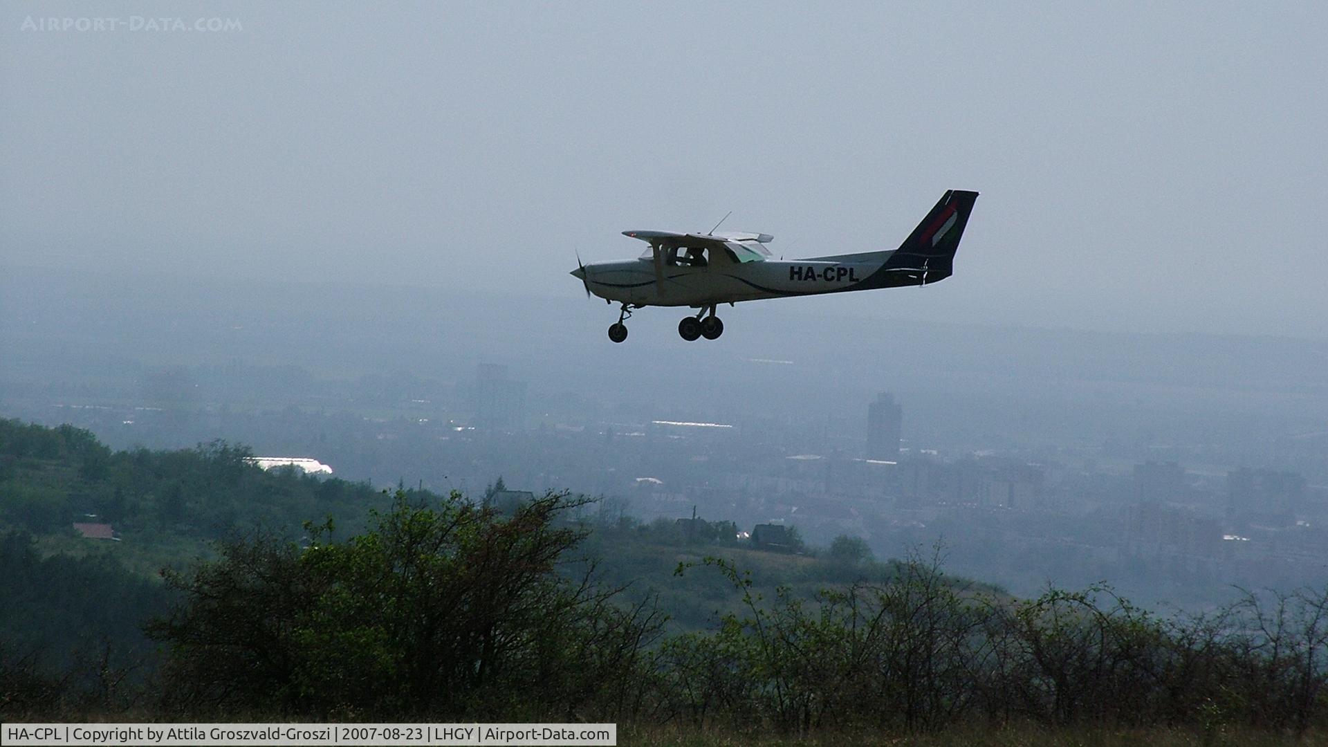 HA-CPL, 1981 Cessna 152 C/N 15285378, Gyöngyös-Pipishegy Airfield, Hungary