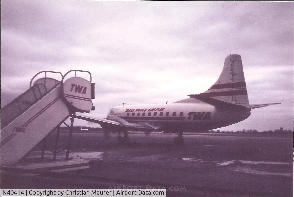 N40414, 1952 Martin 404 C/N 14118, TWA Martin 404
