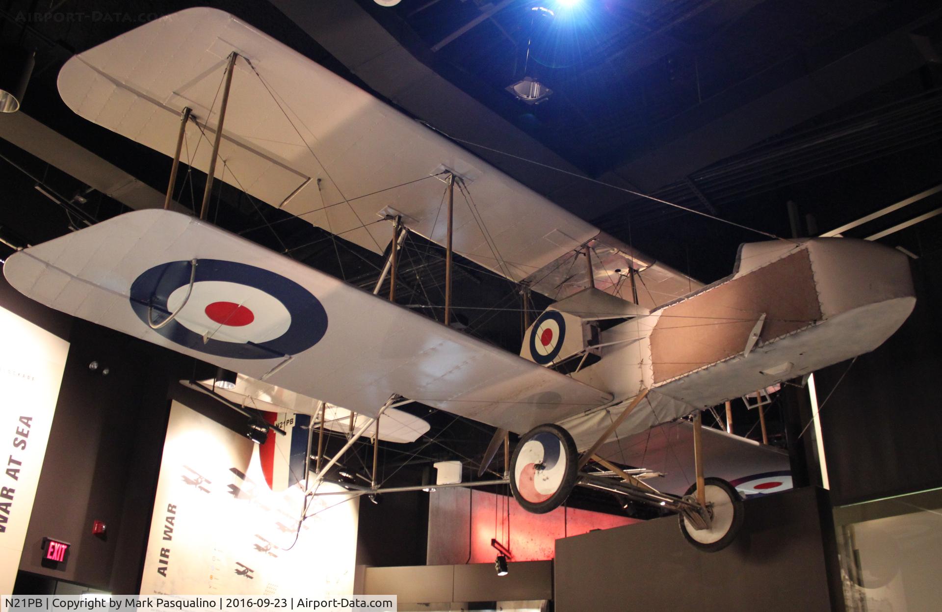 N21PB, 2000 De Havilland DH-2 Replica C/N DH002, DH-2 Replica