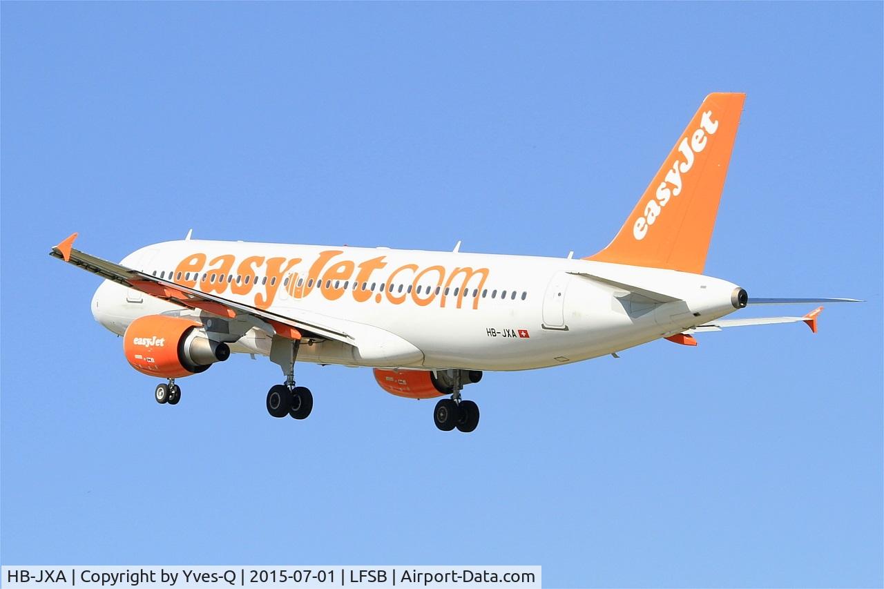 HB-JXA, 2012 Airbus A320-214 C/N 5138, Airbus A320-214, Take off rwy 33, Bâle-Mulhouse-Fribourg airport (LFSB-BSL)