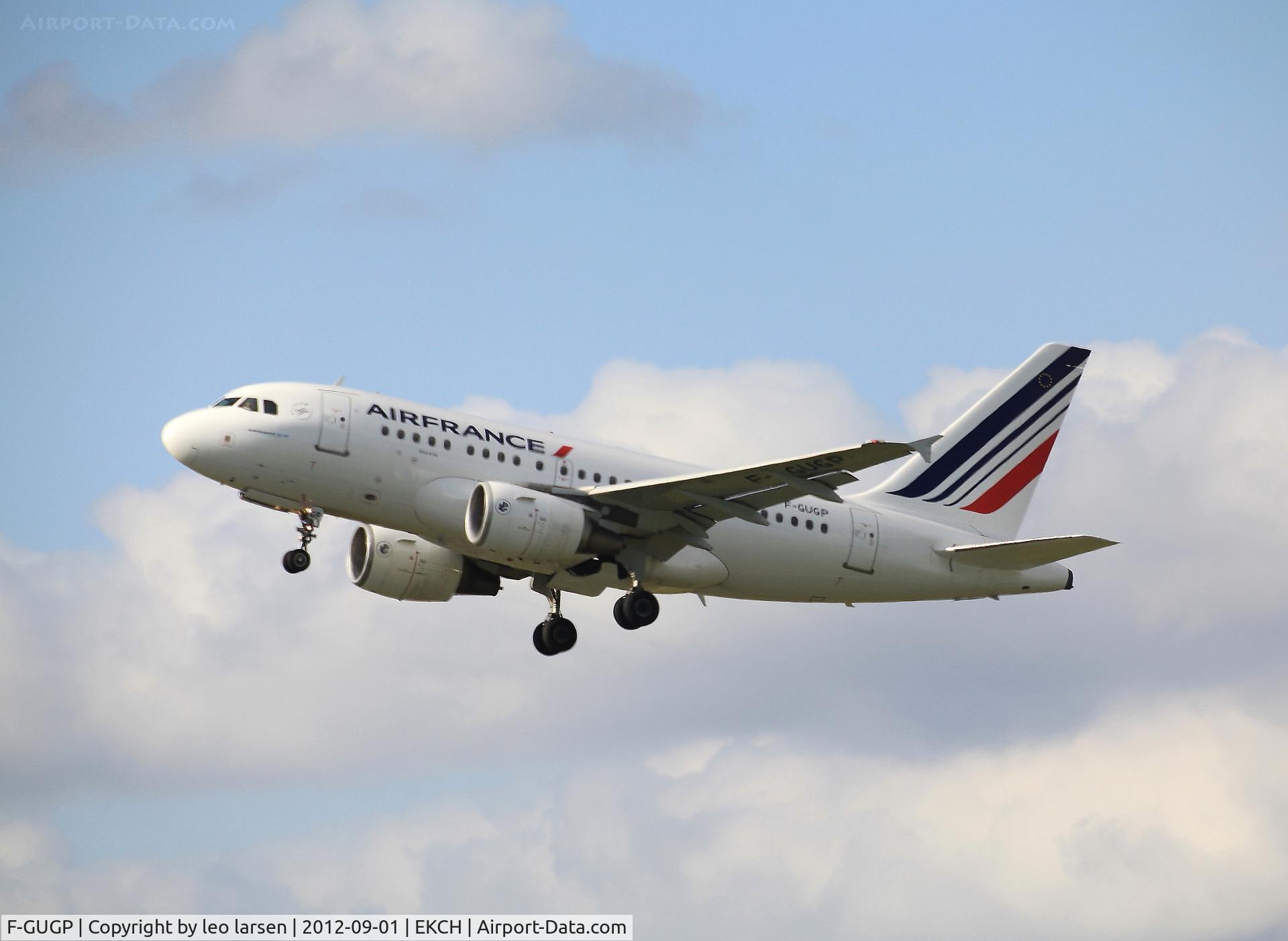 F-GUGP, 2006 Airbus A318-111 C/N 2967, Copenhagen 1.9.2012