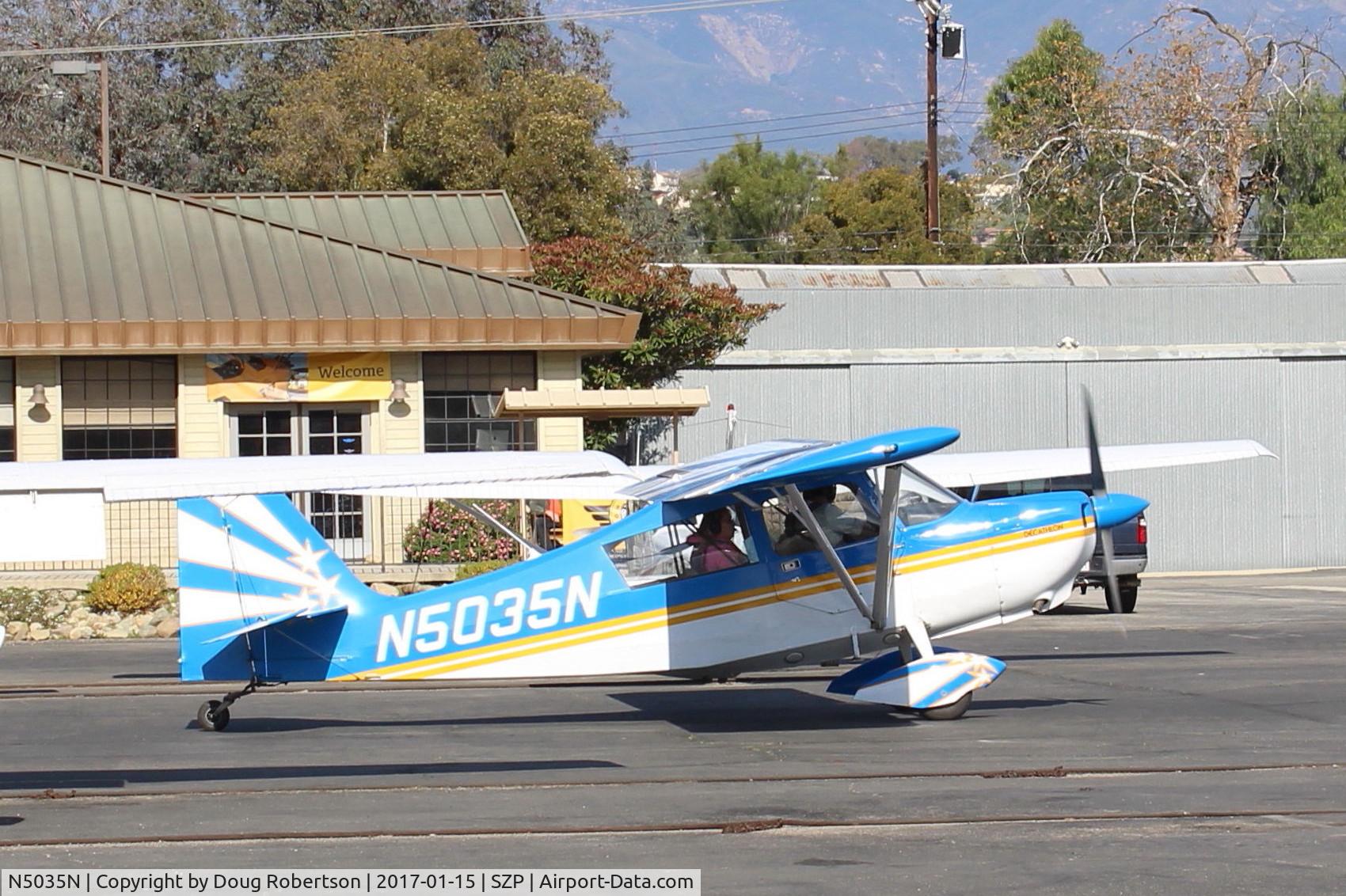 N5035N, 1978 Bellanca 8KCAB Decathlon C/N 470-79, 1978 Bellanca 8KCAB DECATHLON, Lycoming AEIO-320 150 Hp, taxi