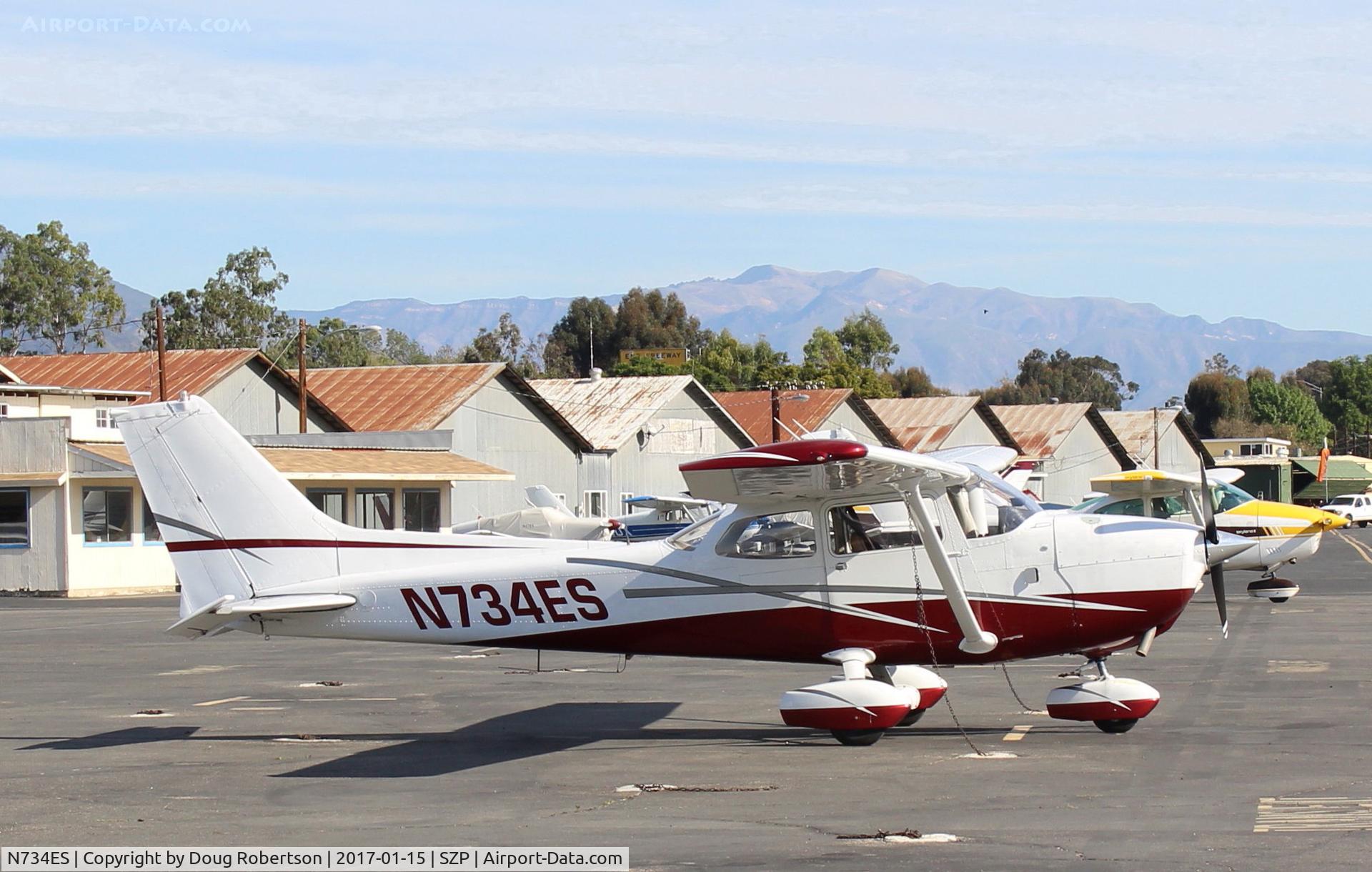 N734ES, Cessna 172N C/N 17268802, 1977 Cessna 172N SKYHAWK, Lycoming O-320-H2AD 160 Hp