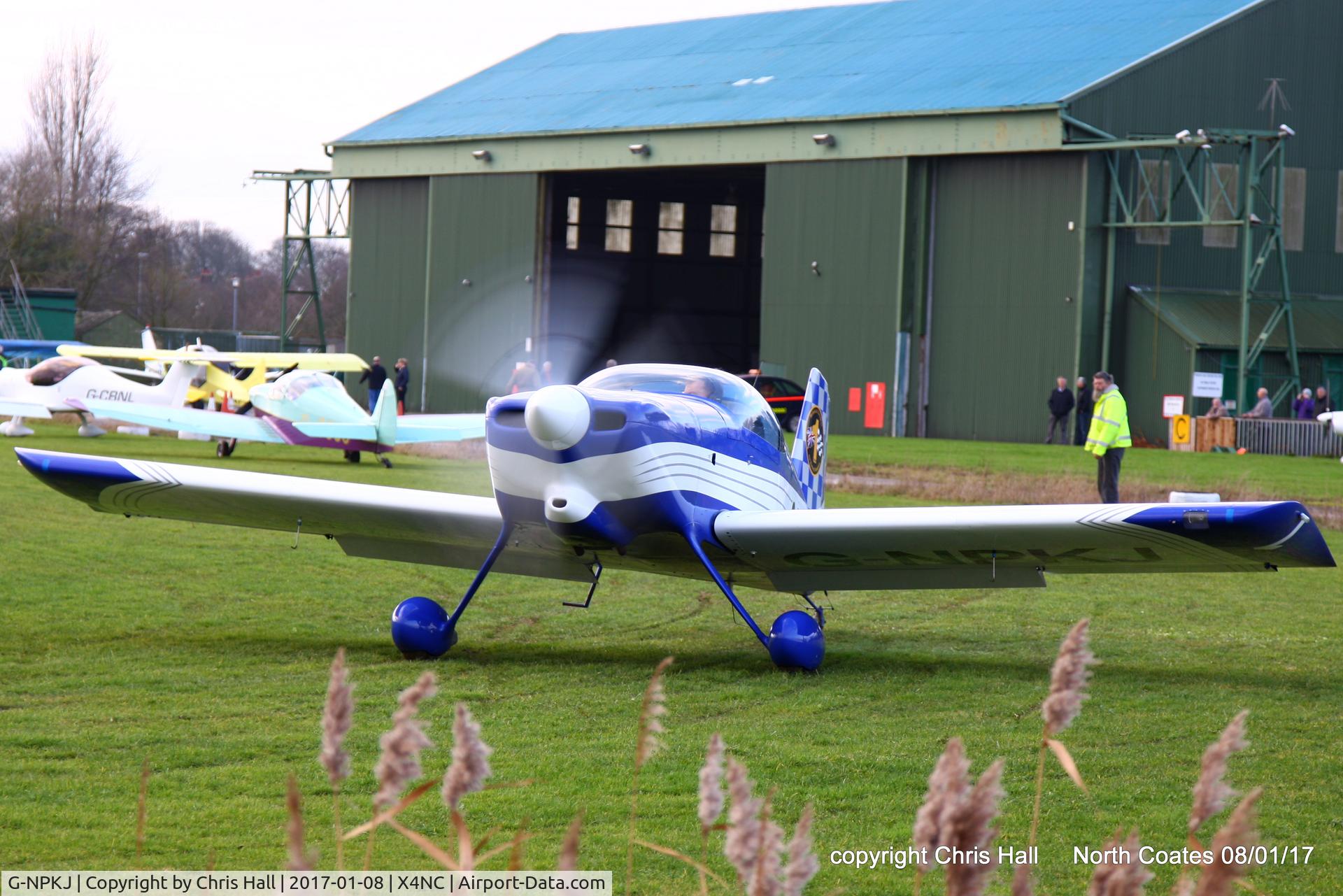 G-NPKJ, 1998 Vans RV-6 C/N PFA 181-13138, at the Brass Monkey fly in, North Coates