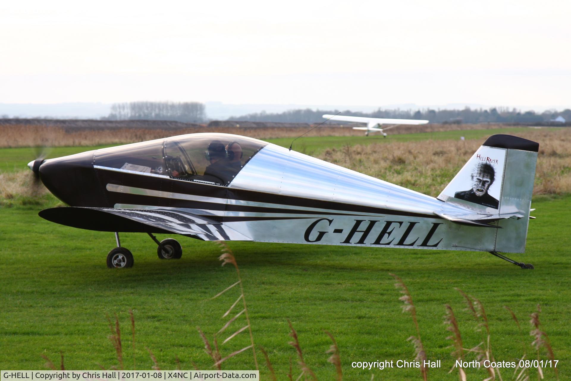 G-HELL, 2015 Sonex 3300 C/N LAA 337-15182, at the Brass Monkey fly in, North Coates