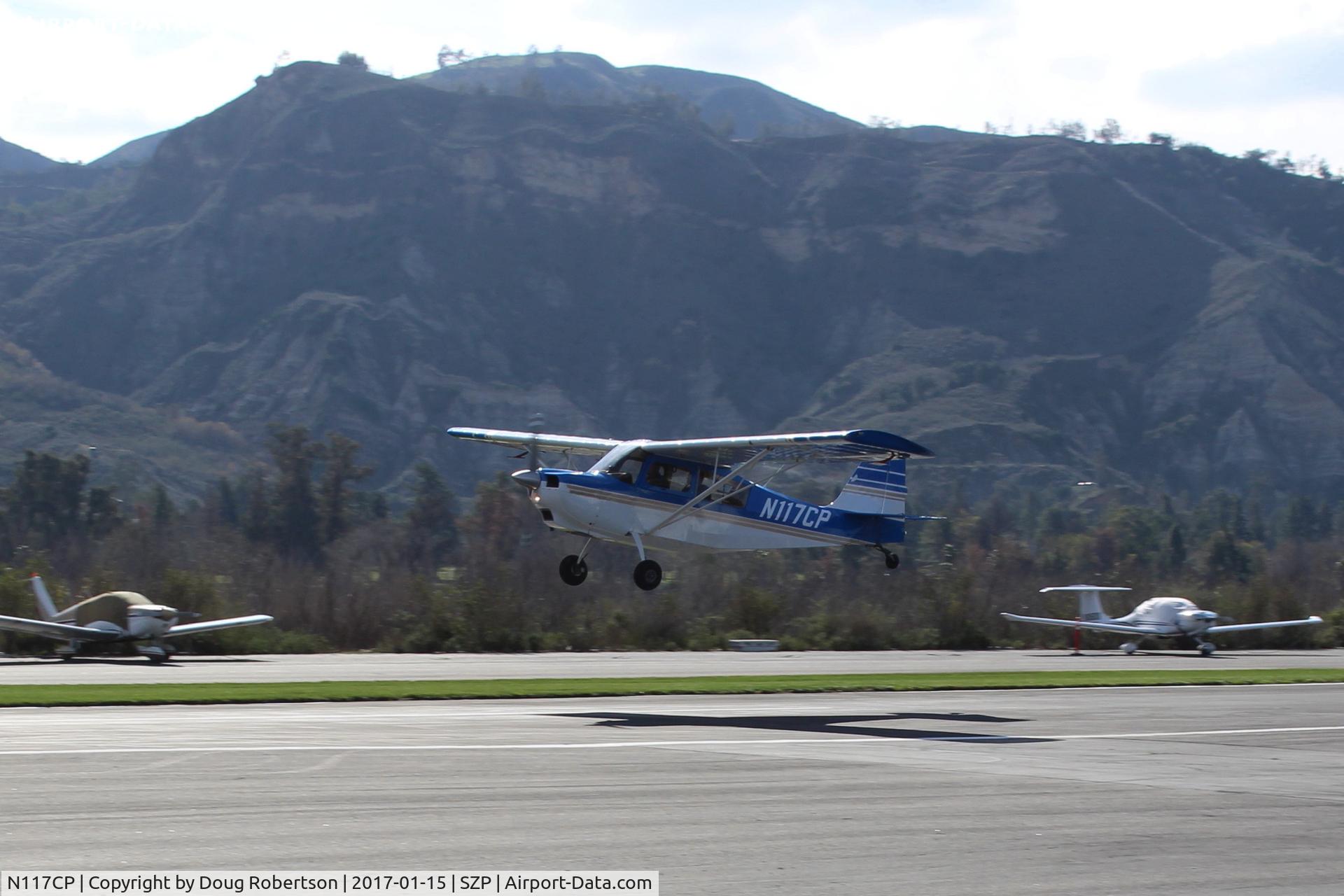 N117CP, American Champion 7GCBC Citabria C/N 1275-99, 1999 American Champion 7GCBC CITABRIA, Lycoming O-320 150 Hp, landing Rwy 04