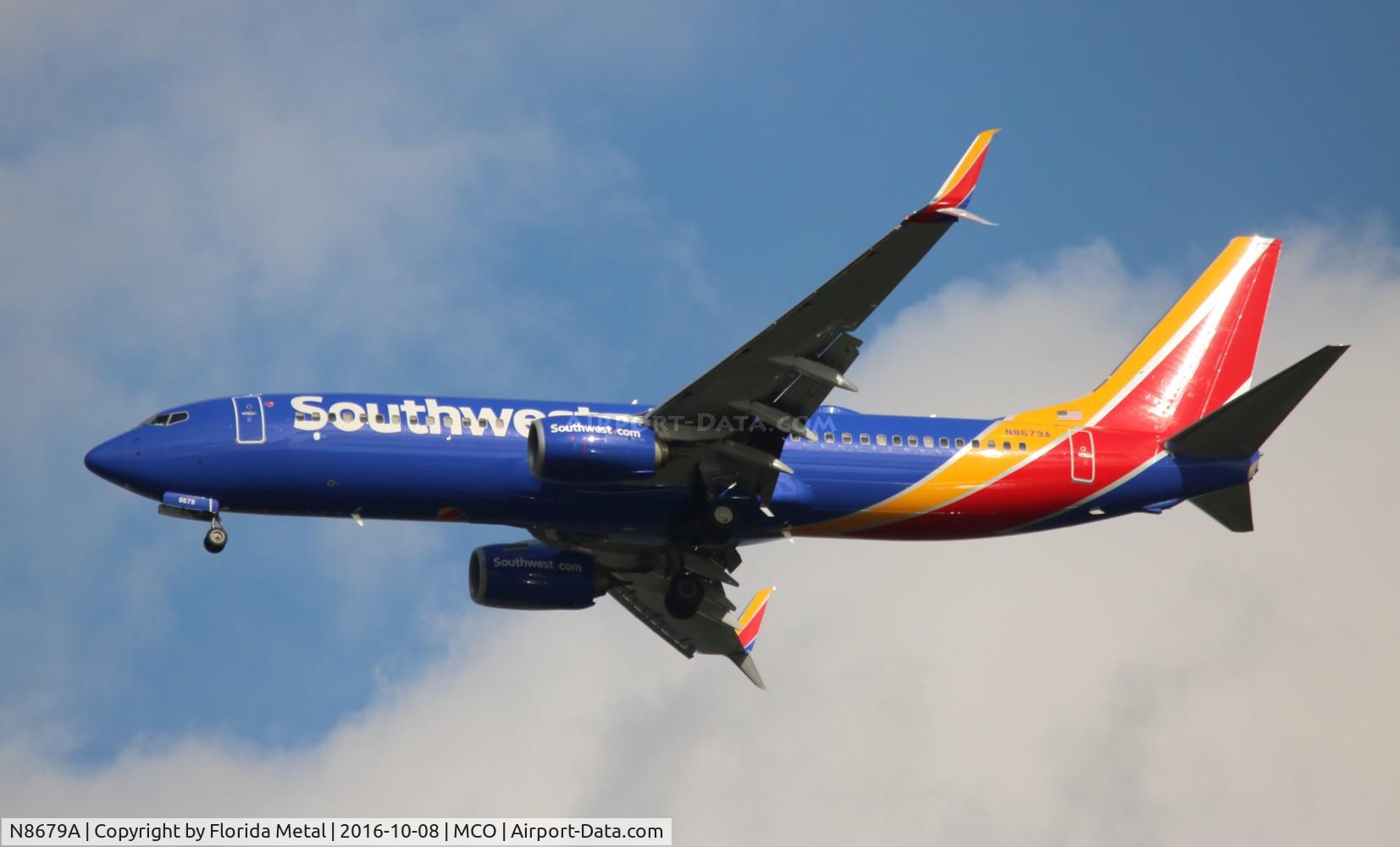 N8679A, 2016 Boeing 737-8H4 C/N 36932, Southwest