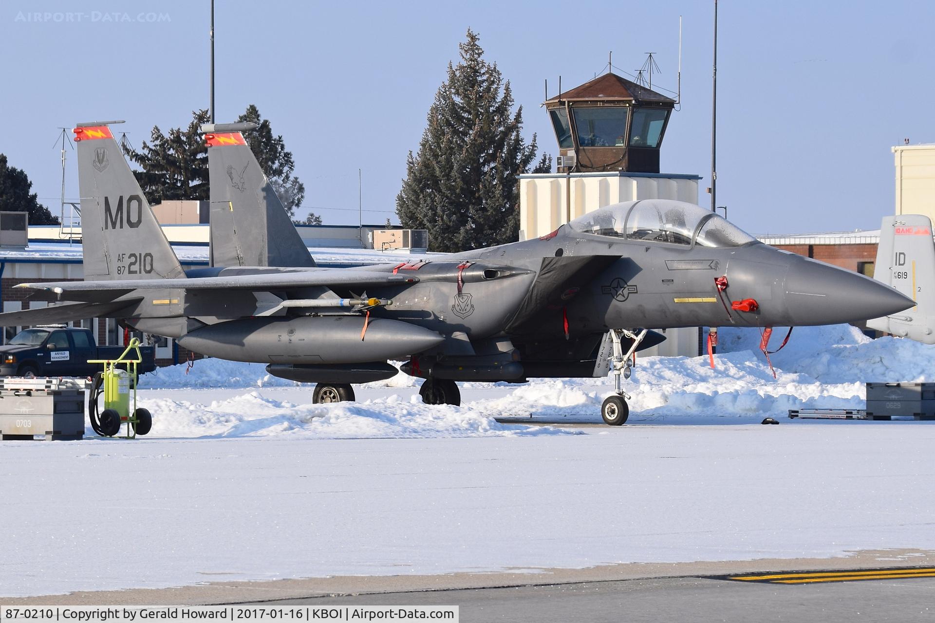 87-0210, 1987 McDonnell Douglas F-15E Strike Eagle C/N 1075/E050, 389TH FIGHTER SQ, 