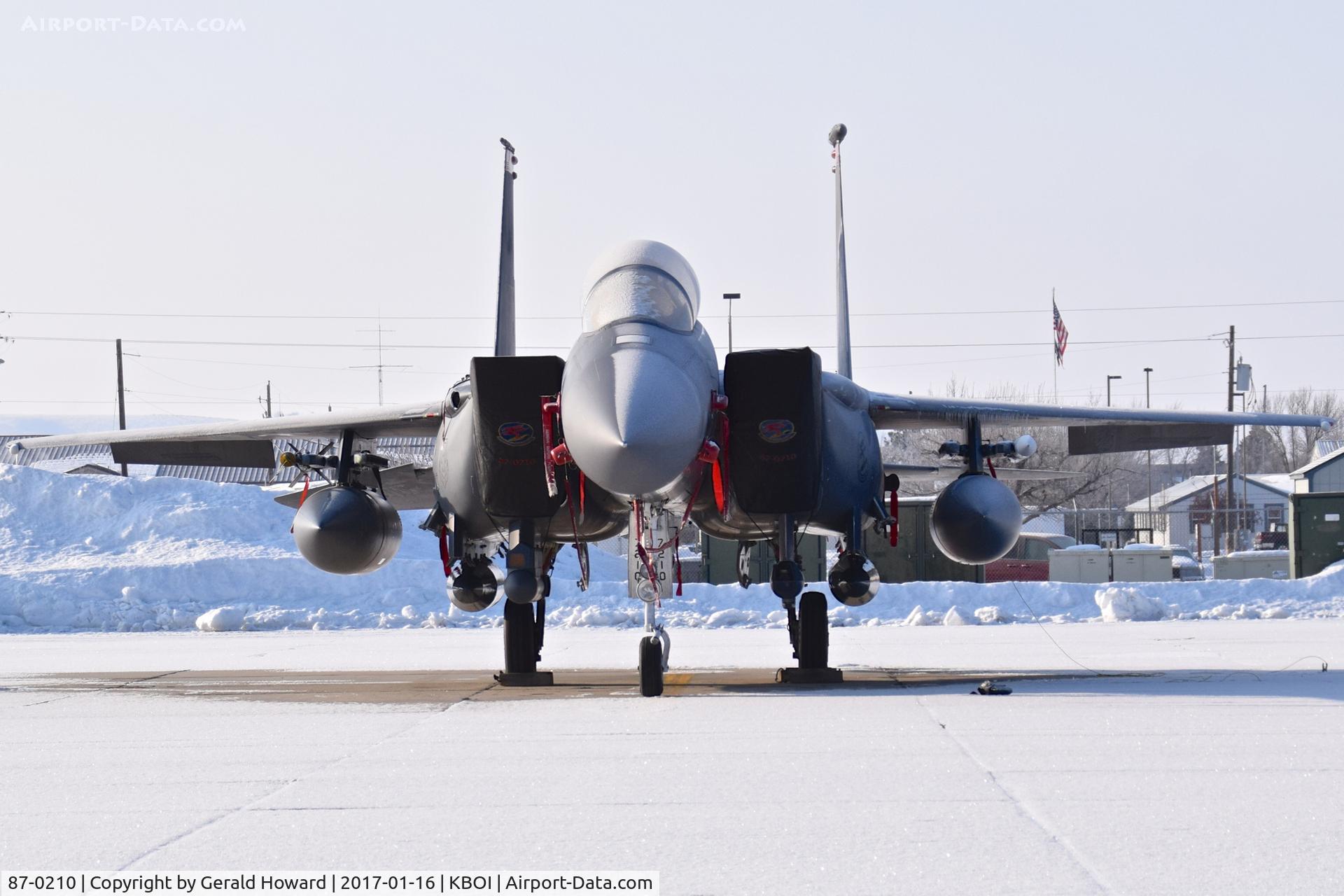 87-0210, 1987 McDonnell Douglas F-15E Strike Eagle C/N 1075/E050, 389TH FIGHTER Sq., 