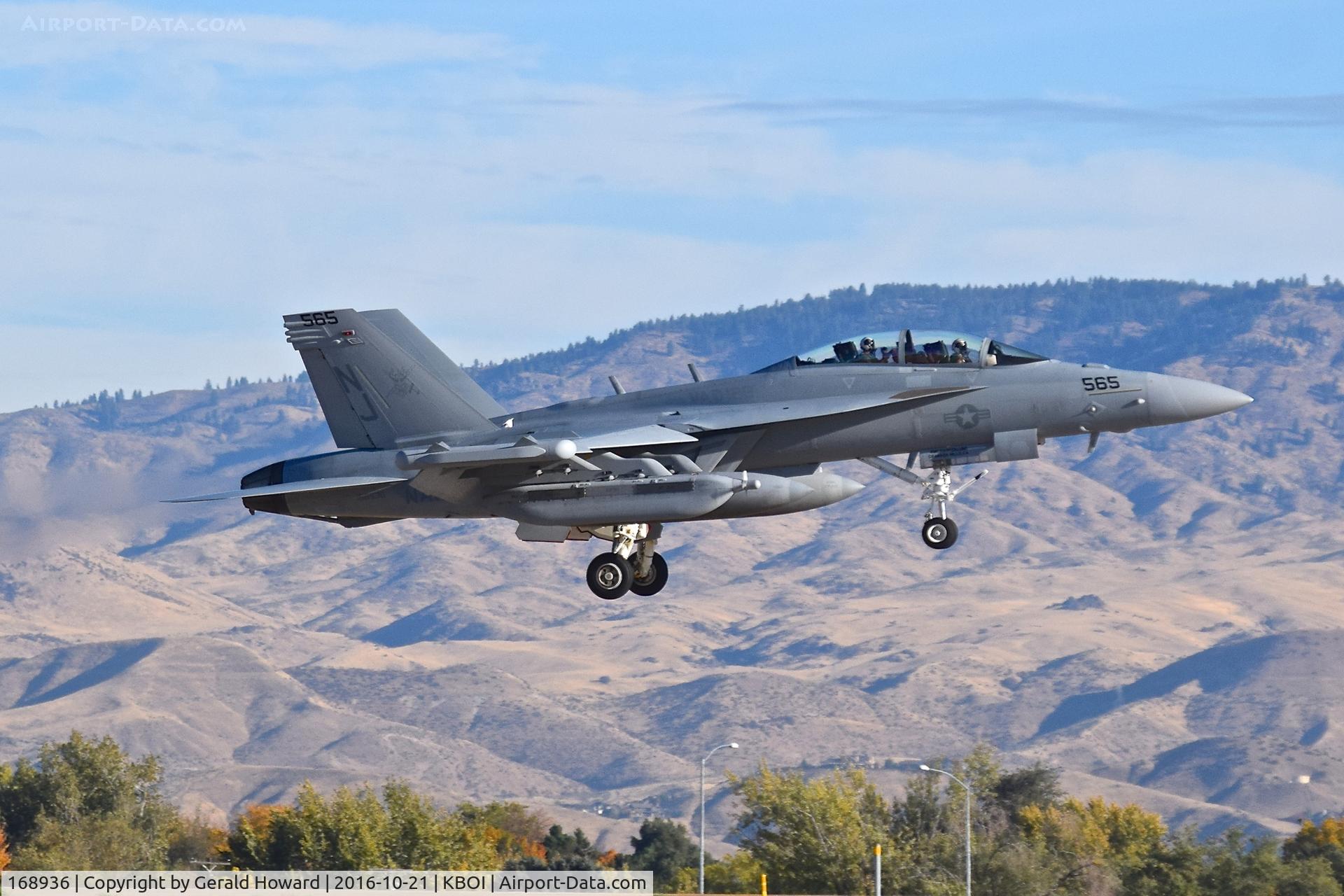 168936, Boeing EA-18G Growler C/N G-108, VAQ-129  “Vikings”, NAS Whidbey Island, WA.