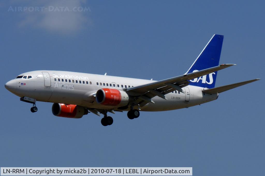 LN-RRM, 1999 Boeing 737-783 C/N 28314, Landing