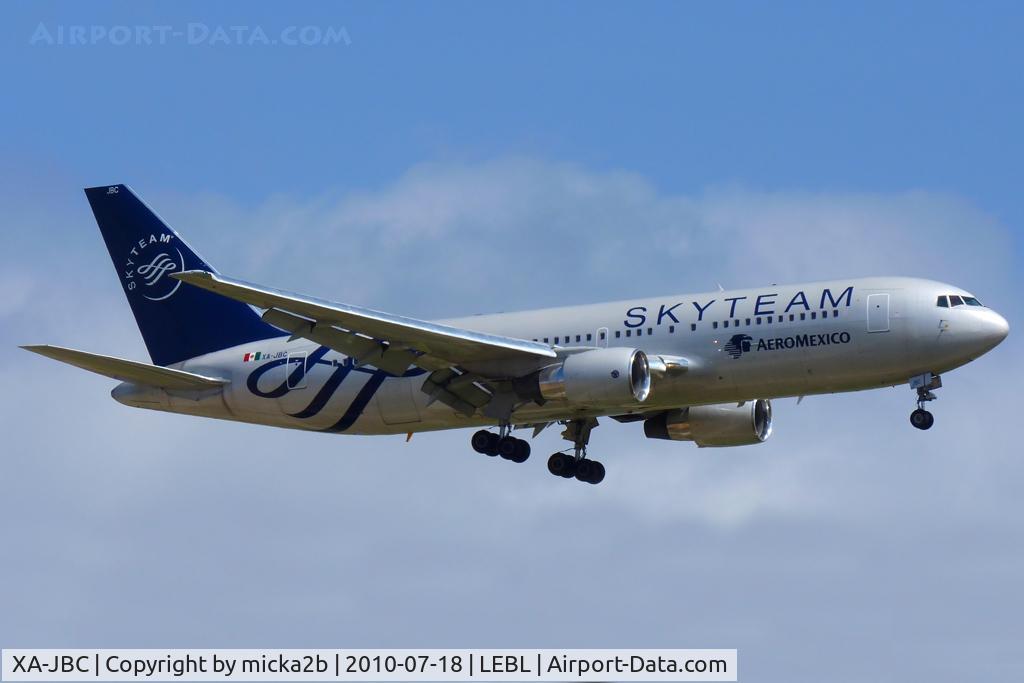 XA-JBC, 1990 Boeing 767-284/ER C/N 24762/307, Landing