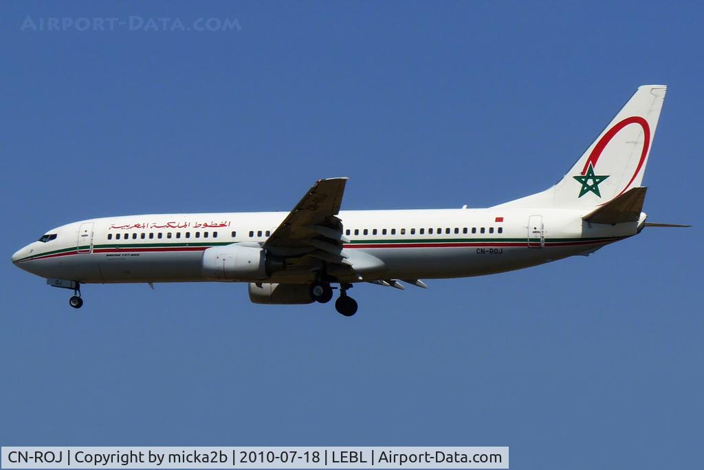 CN-ROJ, 2006 Boeing 737-85P C/N 33979, Landing