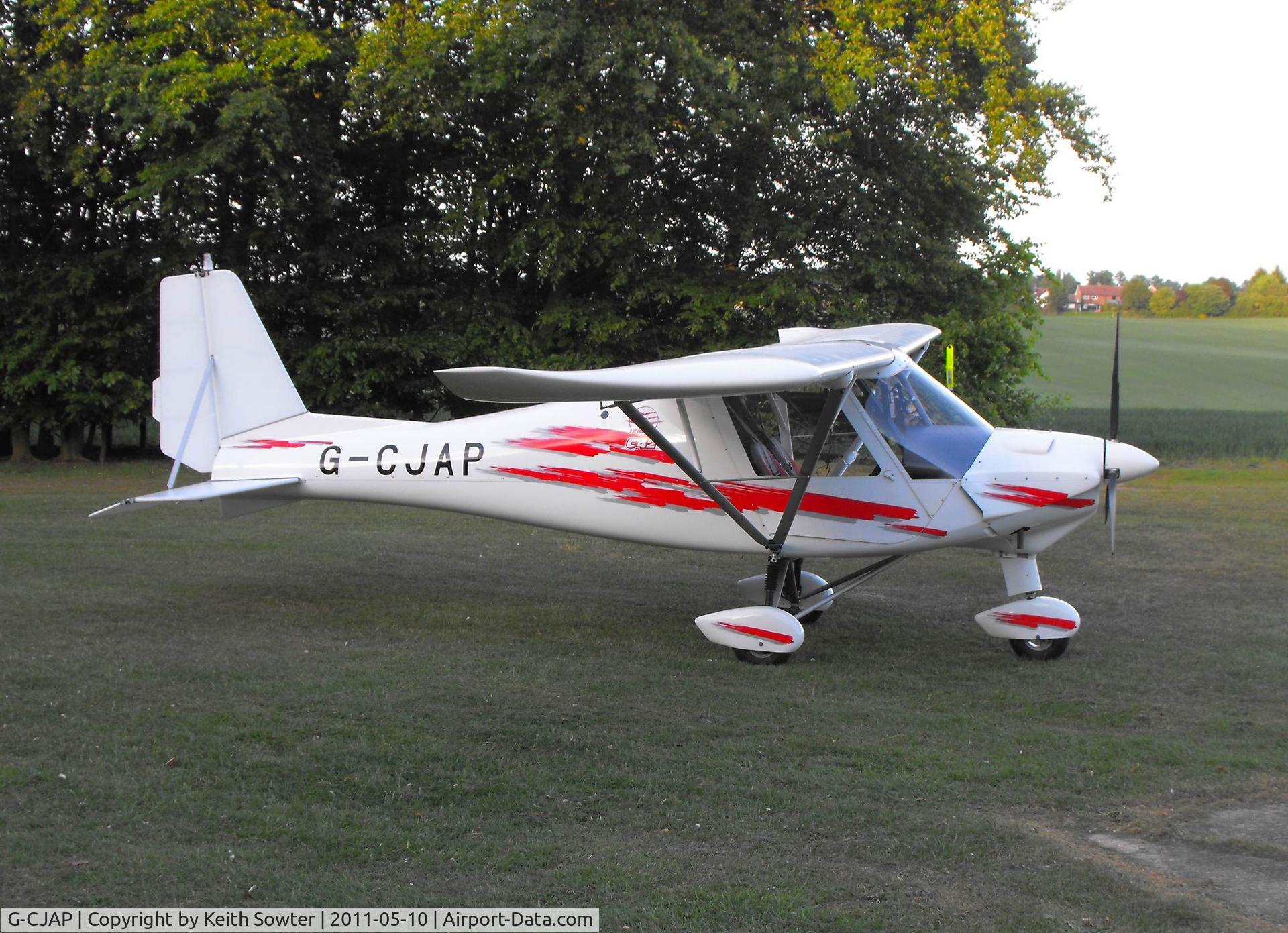 G-CJAP, 2010 Comco Ikarus C42 C/N 1003-7095, Audley End Airfield