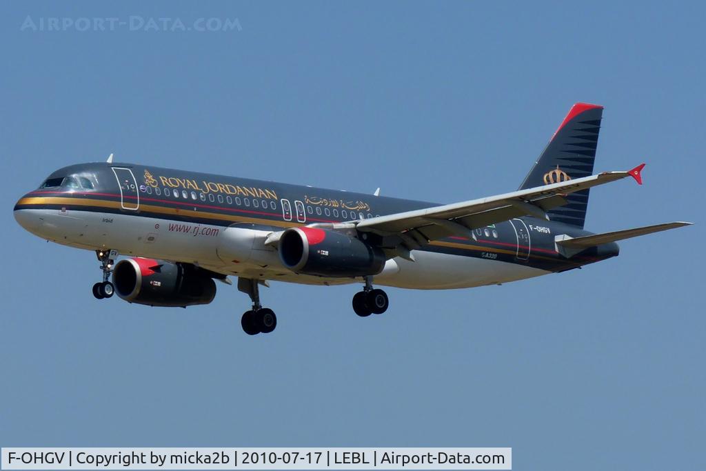 F-OHGV, 2006 Airbus A320-232 C/N 2649, Landing