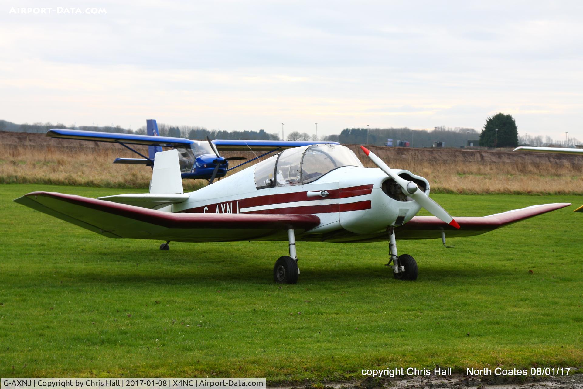 G-AXNJ, 1957 Wassmer (Jodel) D-120 Paris-Nice C/N 52, at the Brass Monkey fly in, North Coates