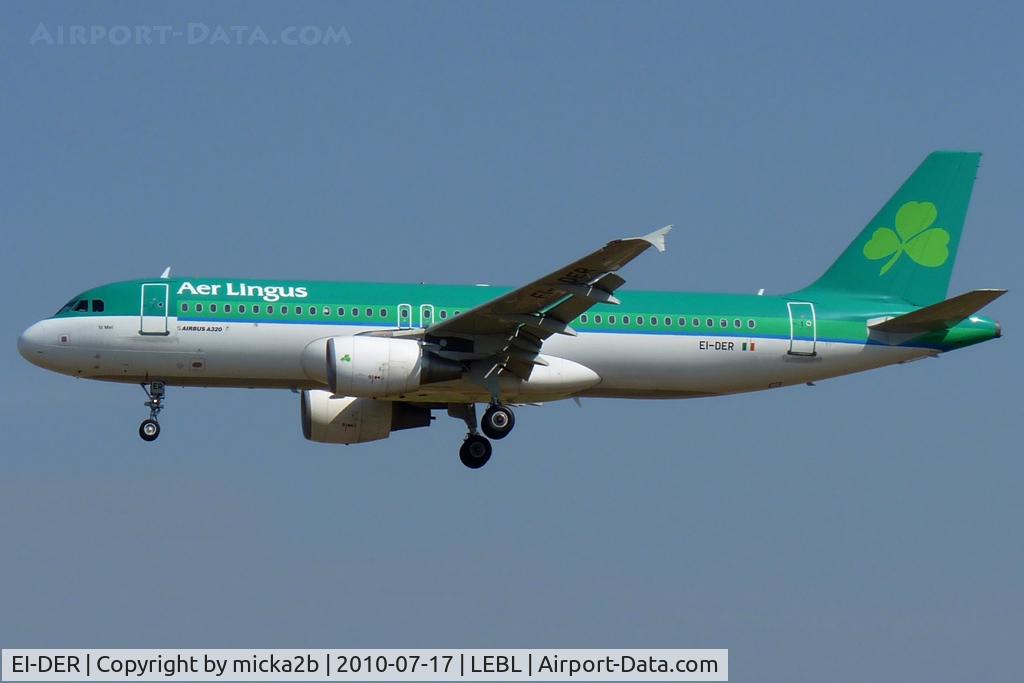 EI-DER, 2005 Airbus A320-214 C/N 2583, Landing