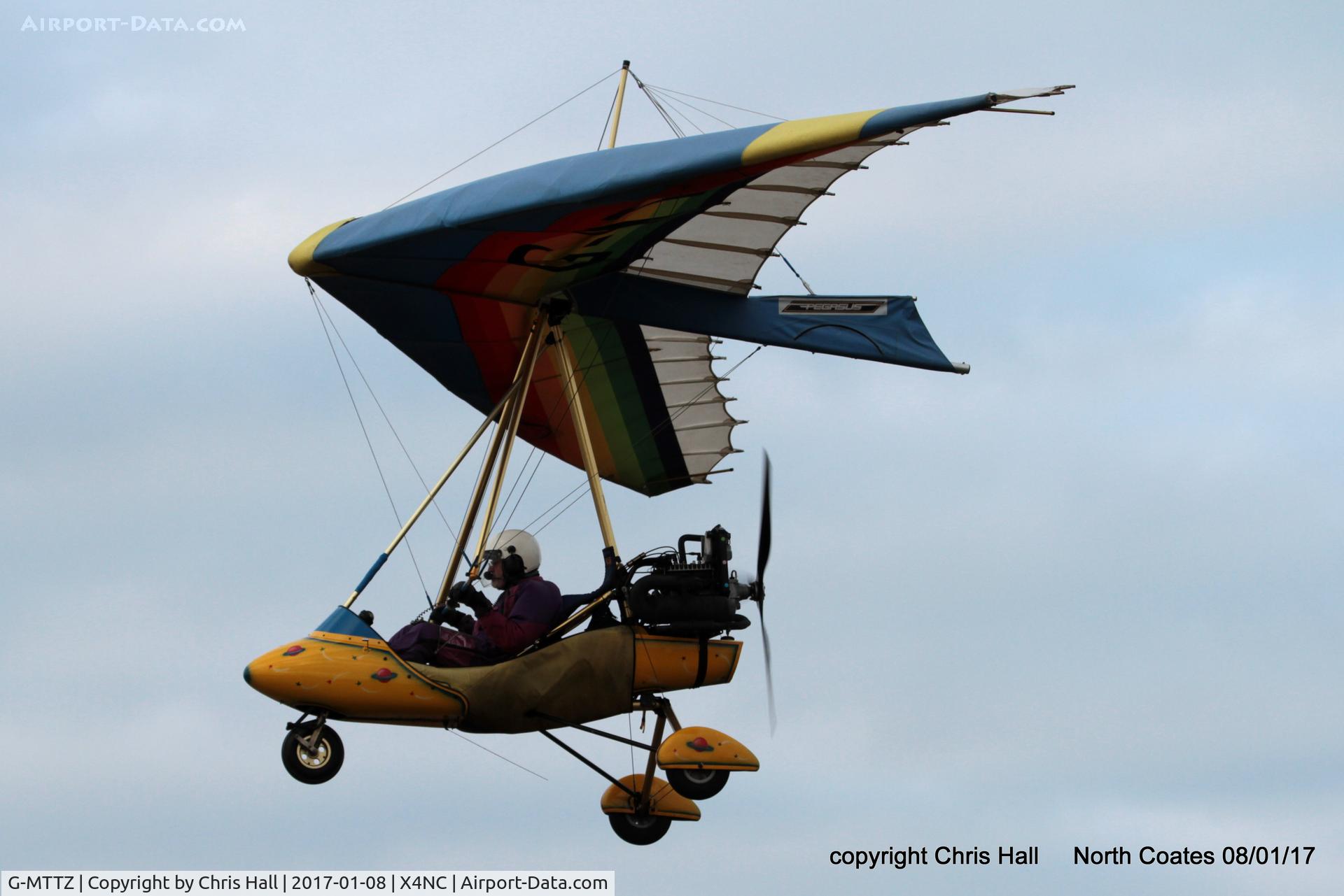 G-MTTZ, 1988 Solar Wings Pegasus XL-Q C/N SW-WQ-0015, at the Brass Monkey fly in, North Coates