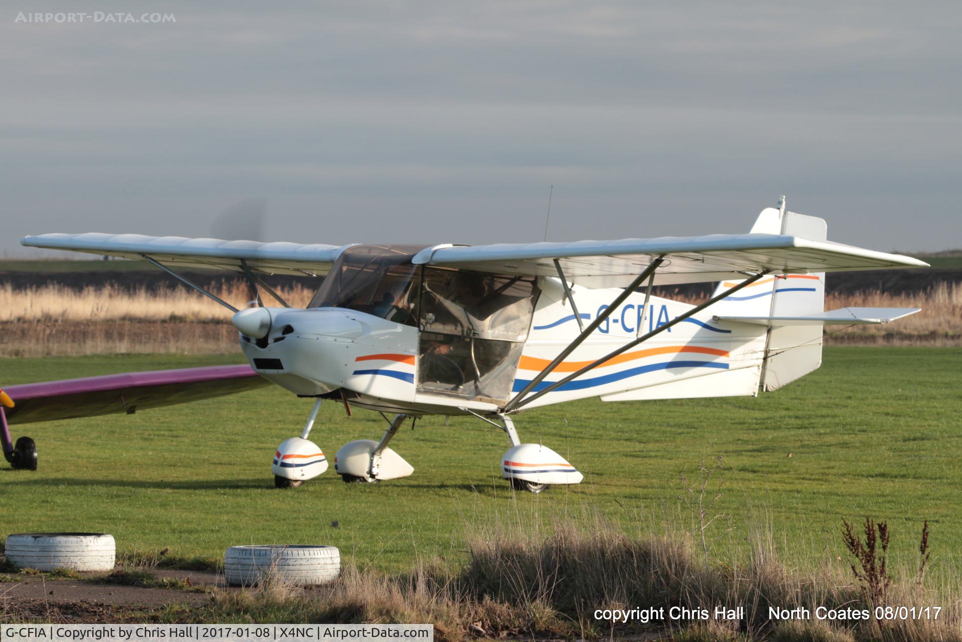 G-CFIA, 2008 Skyranger Swift 912S(1) C/N BMAA/HB/561, at the Brass Monkey fly in, North Coates