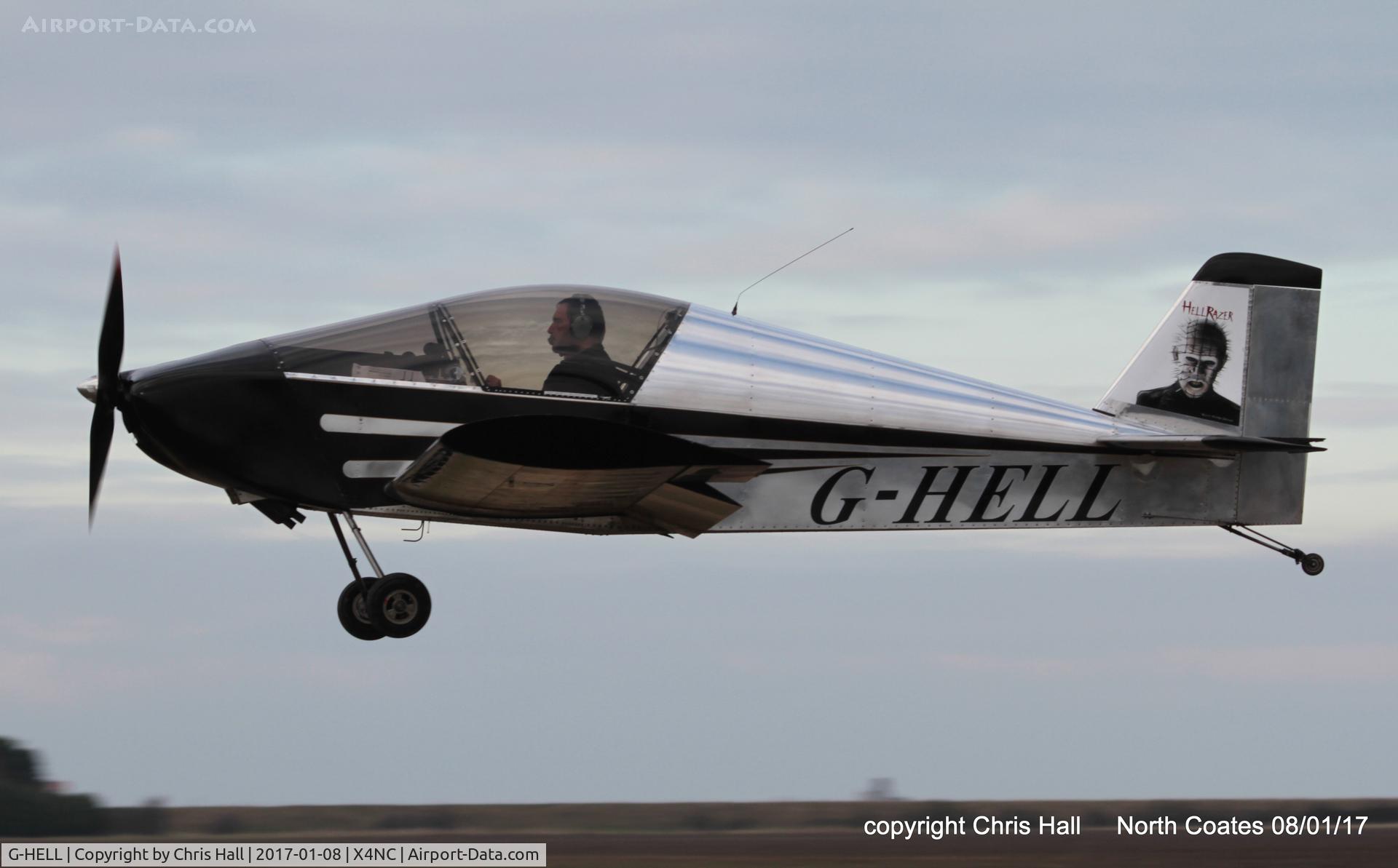 G-HELL, 2015 Sonex 3300 C/N LAA 337-15182, at the Brass Monkey fly in, North Coates