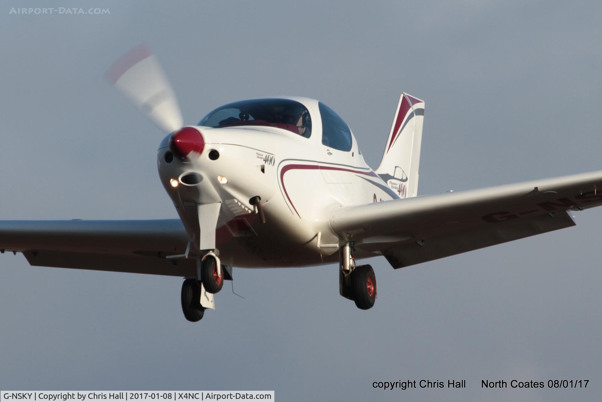G-NSKY, 2016 Alpi Aviation Pioneer 400 C/N LAA 364-15236, at the Brass Monkey fly in, North Coates