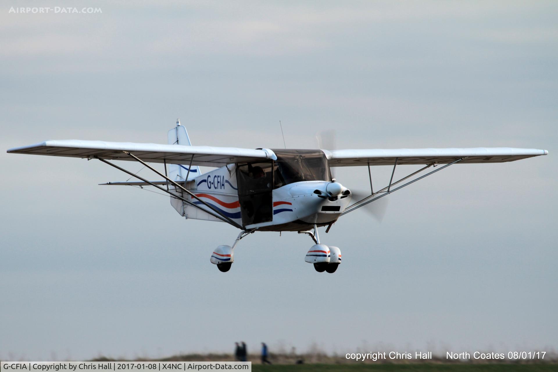 G-CFIA, 2008 Skyranger Swift 912S(1) C/N BMAA/HB/561, at the Brass Monkey fly in, North Coates