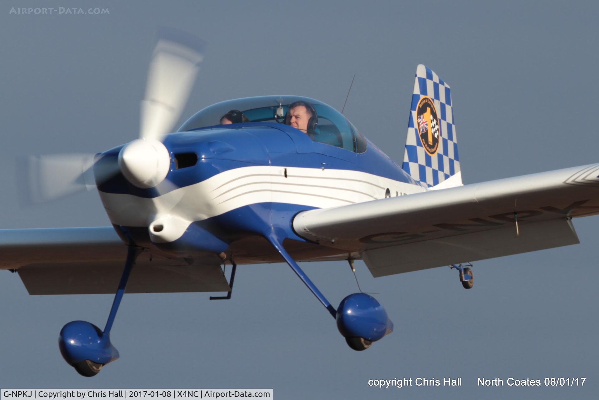 G-NPKJ, 1998 Vans RV-6 C/N PFA 181-13138, at the Brass Monkey fly in, North Coates