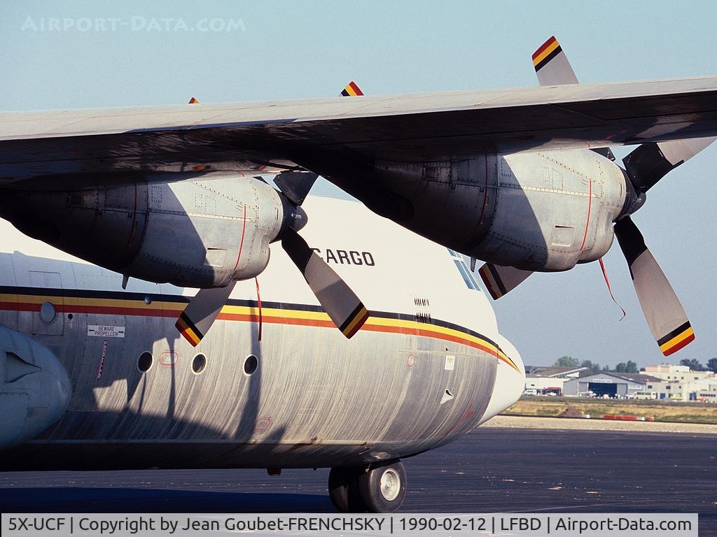 5X-UCF, 1975 Lockheed L-100-30 Hercules (L-382G) C/N 382-4610, Uganda Air Cargo
