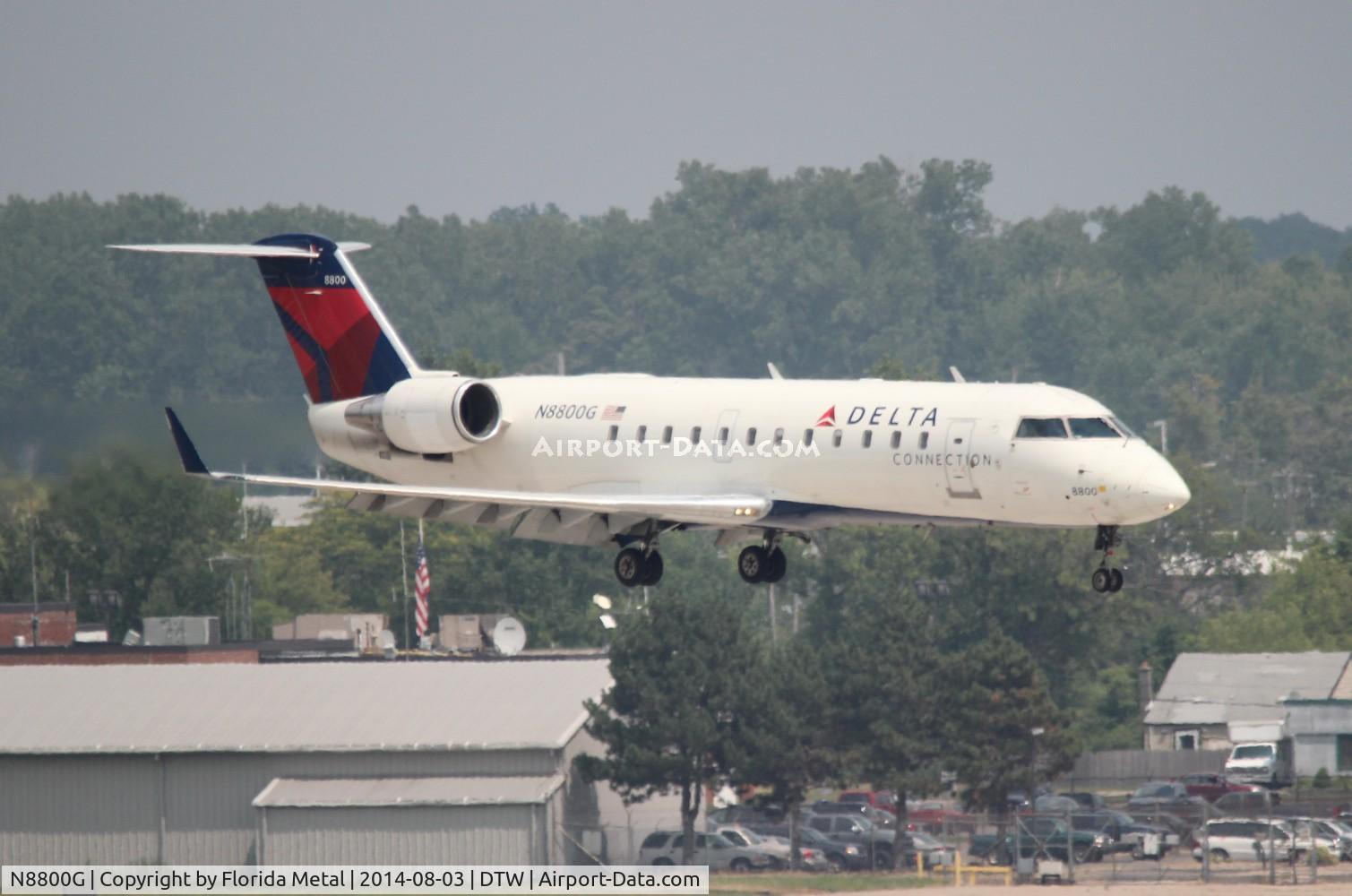 N8800G, 2003 Canadair CRJ-440 (CL-600-2B19) Regional Jet C/N 7800, Delta Connection