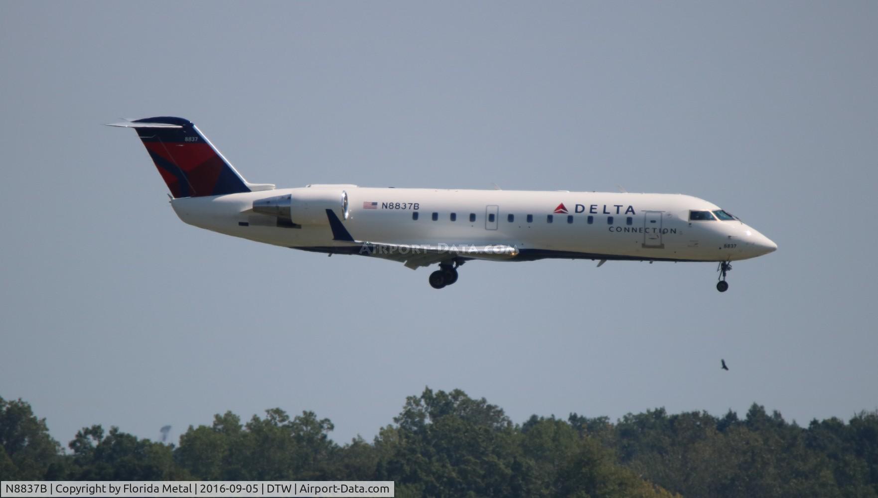 N8837B, 2003 Bombardier CRJ-200 (CL-600-2B19) C/N 7837, Delta Connection