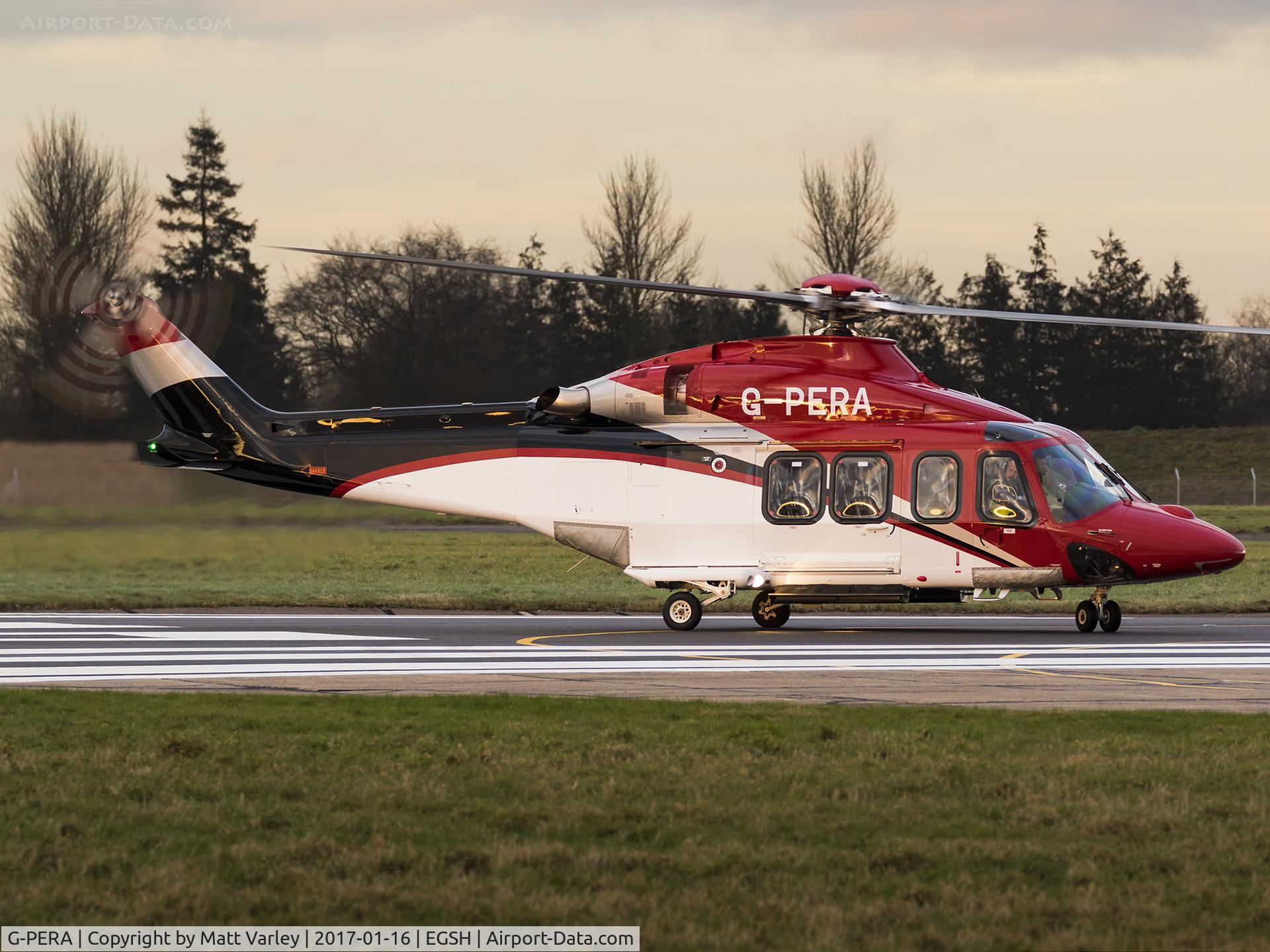 G-PERA, 2010 AgustaWestland AW-139 C/N 31322, Fresh out of the paint shop in basic ERA colours....