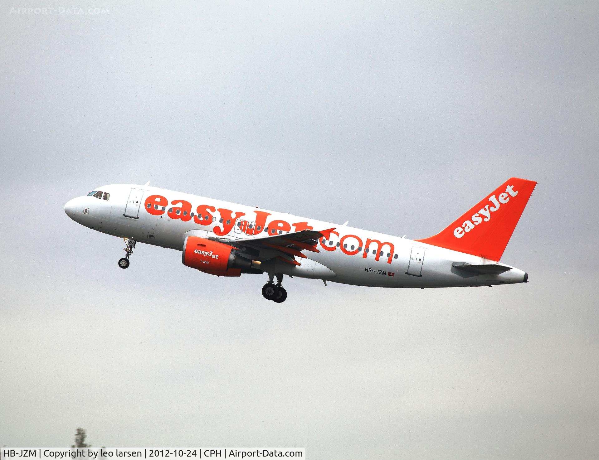 HB-JZM, 2004 Airbus A319-111 C/N 2370, Copenhagen 24.10.2012