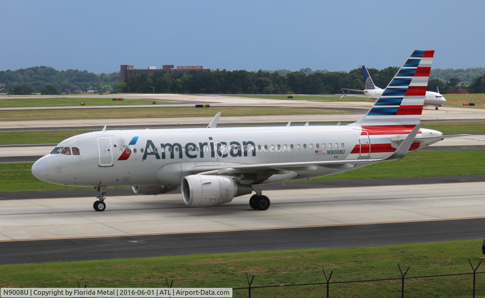 N9008U, 2013 Airbus A319-115 C/N 5786, American