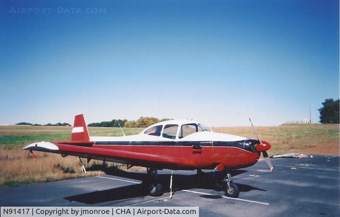 N91417, 1946 North American Navion C/N NAV-4-254, Scanned from print