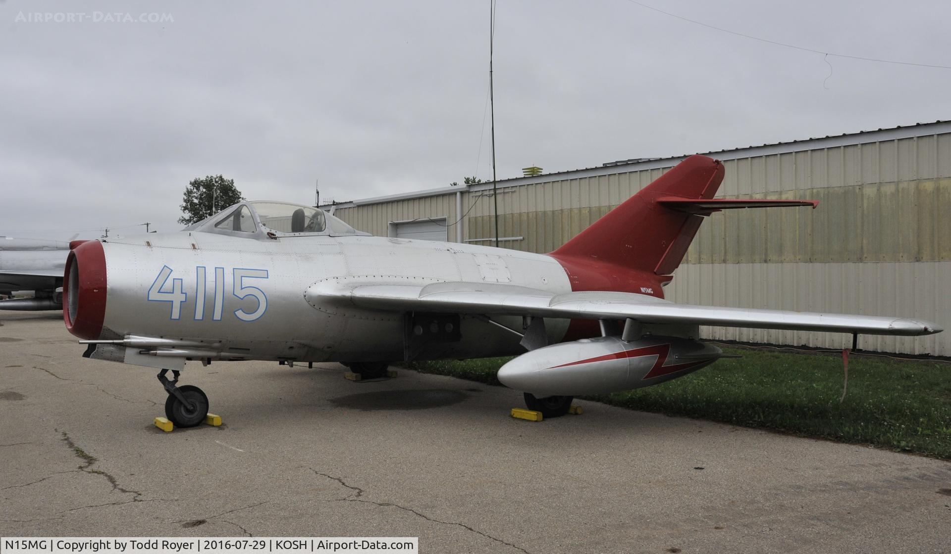 N15MG, 1954 Mikoyan-Gurevich MiG-15bis C/N 1411, Airventure 2016