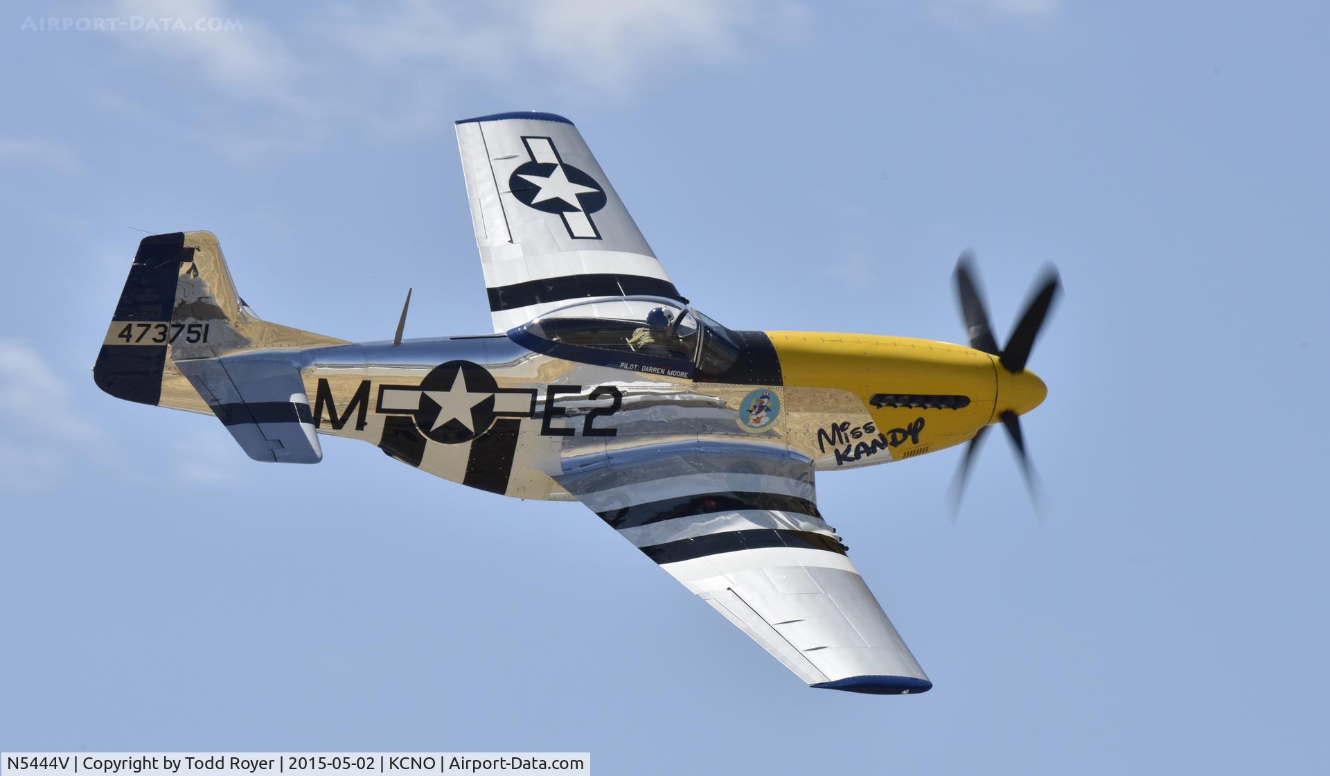 N5444V, 1944 North American F-51D-25-NA Mustang C/N 122-40291, Planes of Fame Airshow