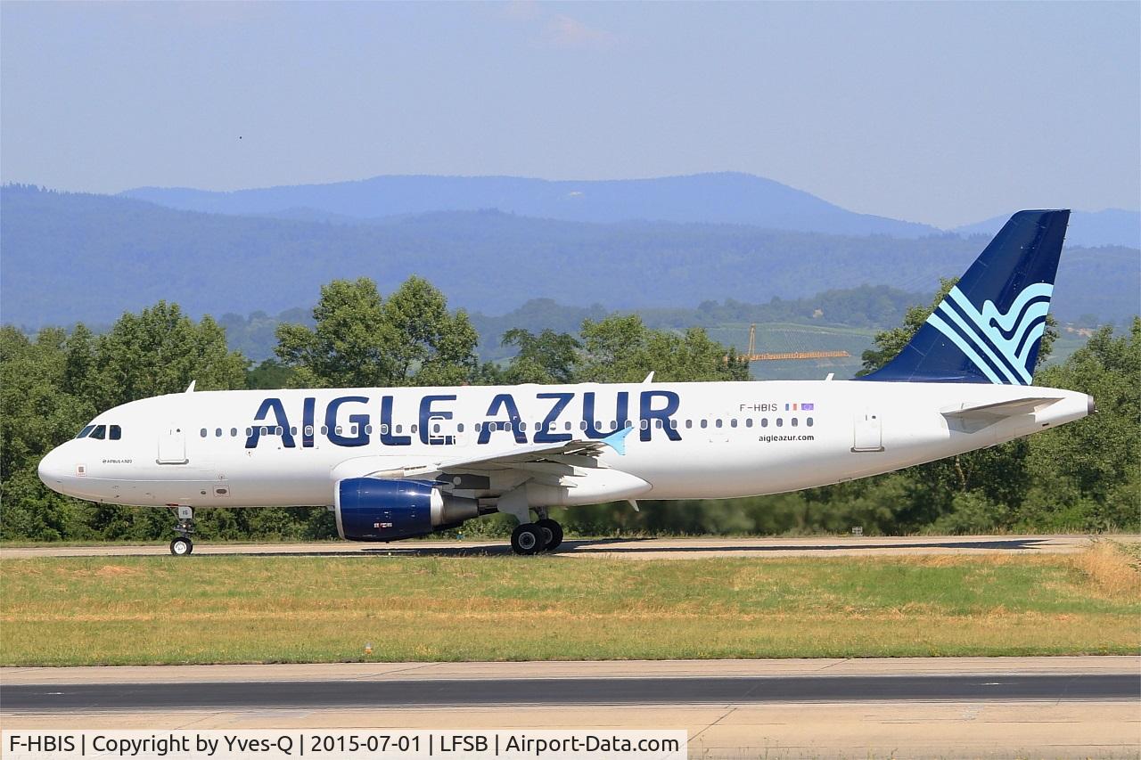 F-HBIS, 2007 Airbus A320-214 C/N 3136, Airbus A320-214, Taxiing to holding point Bravo rwy 15, Bâle-Mulhouse-Fribourg airport (LFSB-BSL)