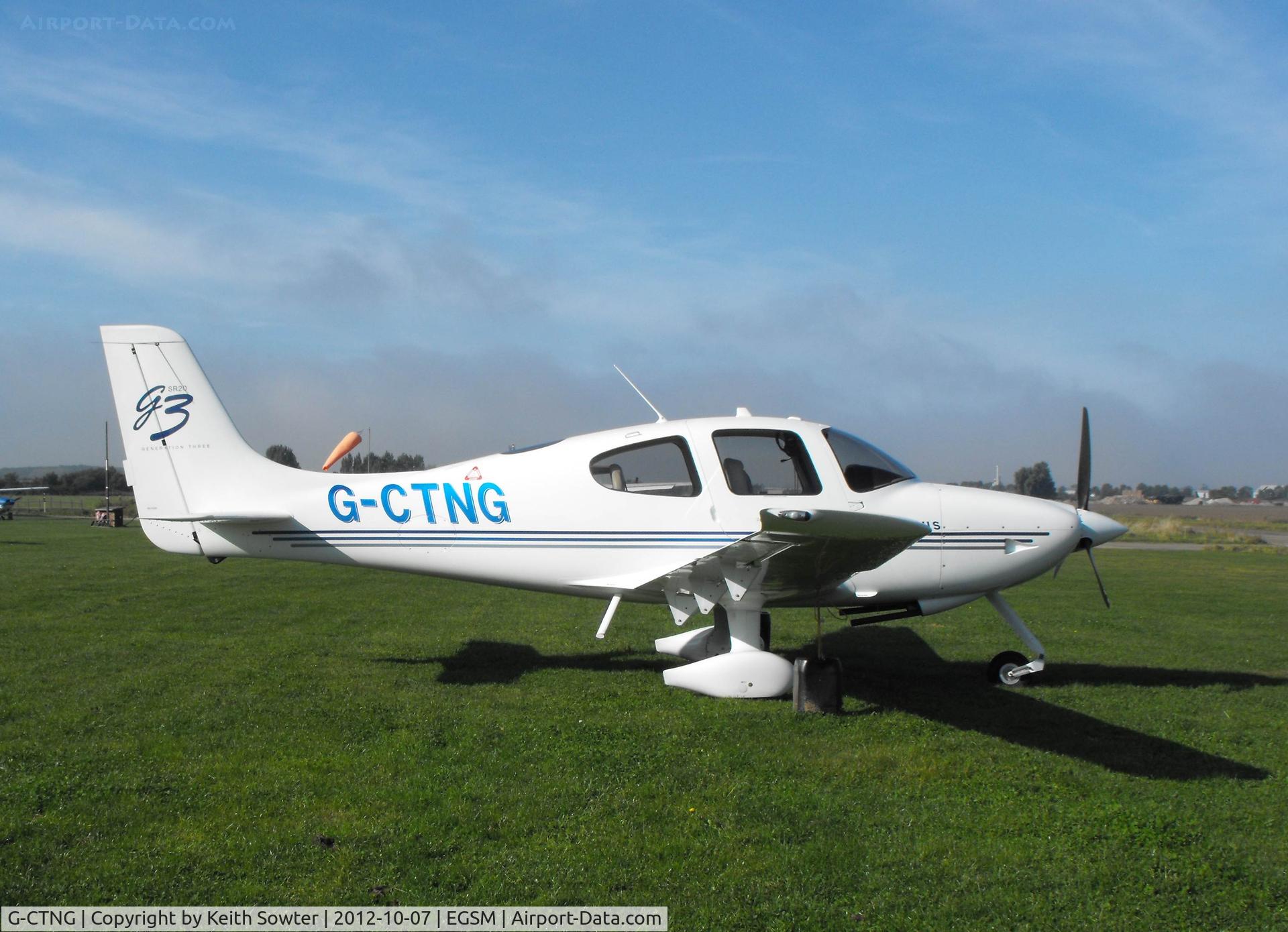 G-CTNG, 2008 Cirrus SR20 C/N 2012, Visiting aircraft