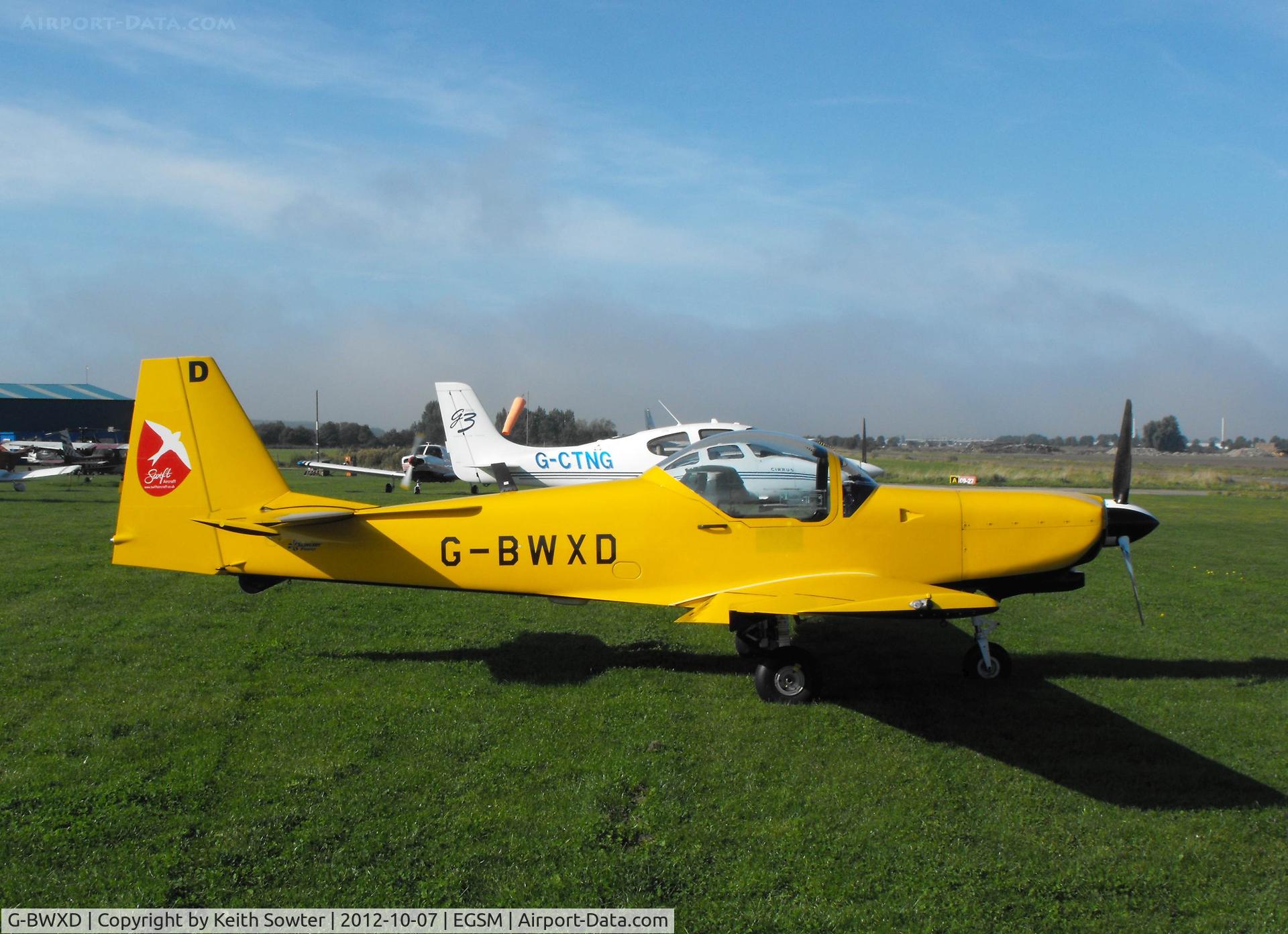 G-BWXD, 1996 Slingsby T-67M-260 Firefly C/N 2239, Visiting aircraft