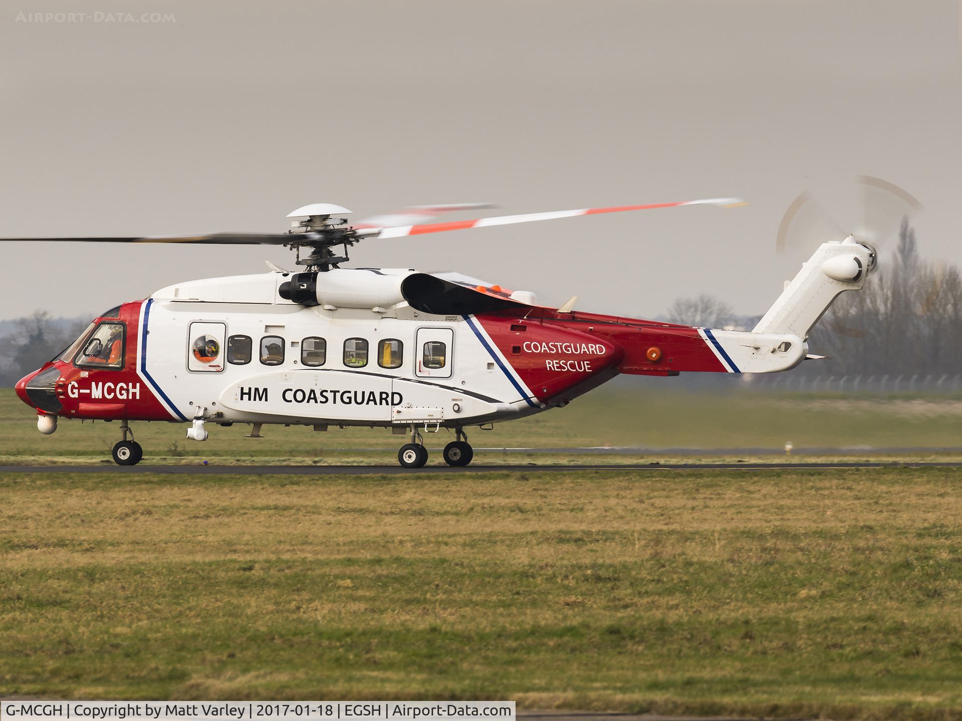 G-MCGH, 2014 Sikorsky S-92A C/N 920234, Taxiing down the bravo taxiway....