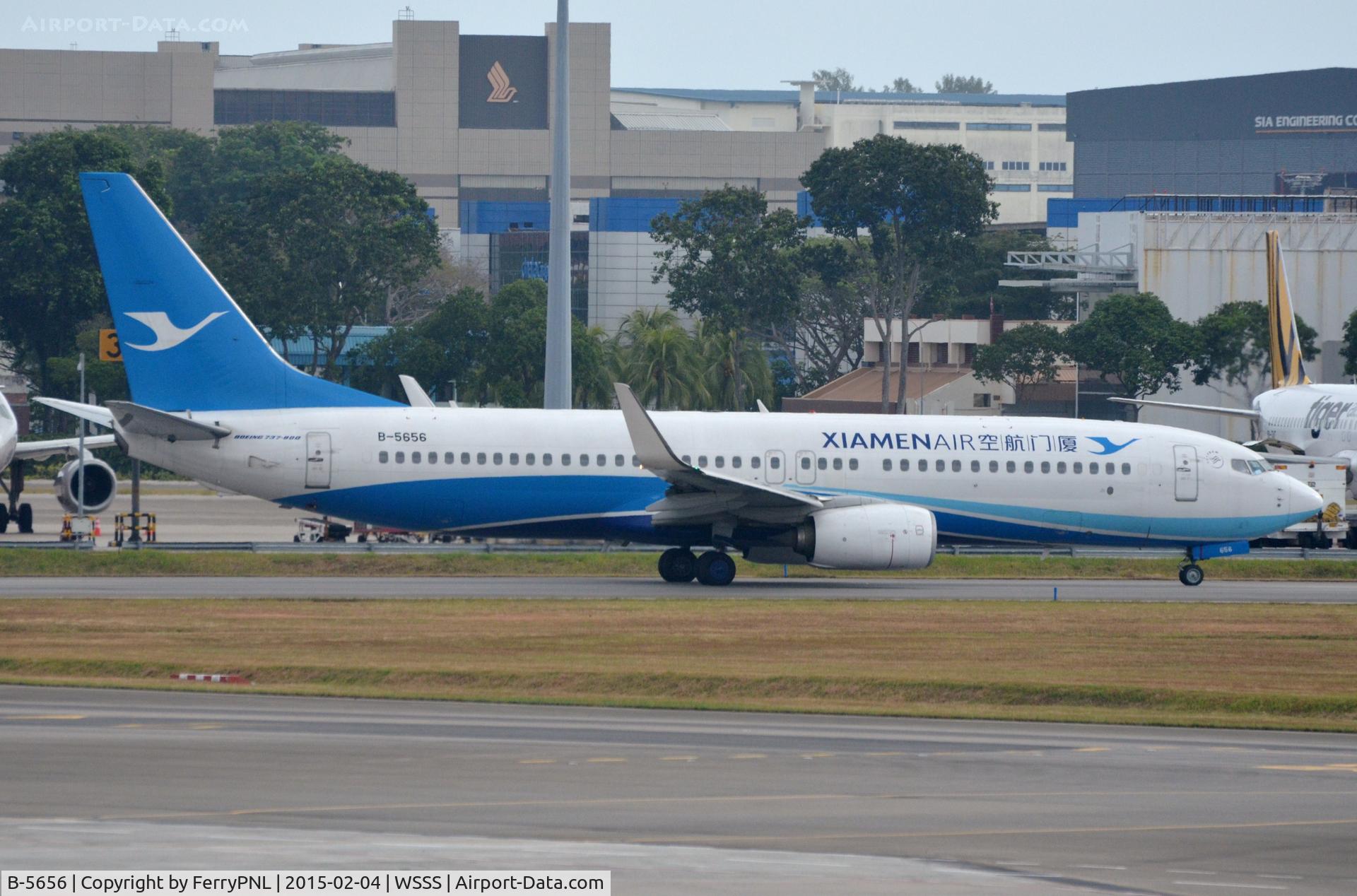 B-5656, 2012 Boeing 737-85C C/N 38393, Xiamen B738 arrived