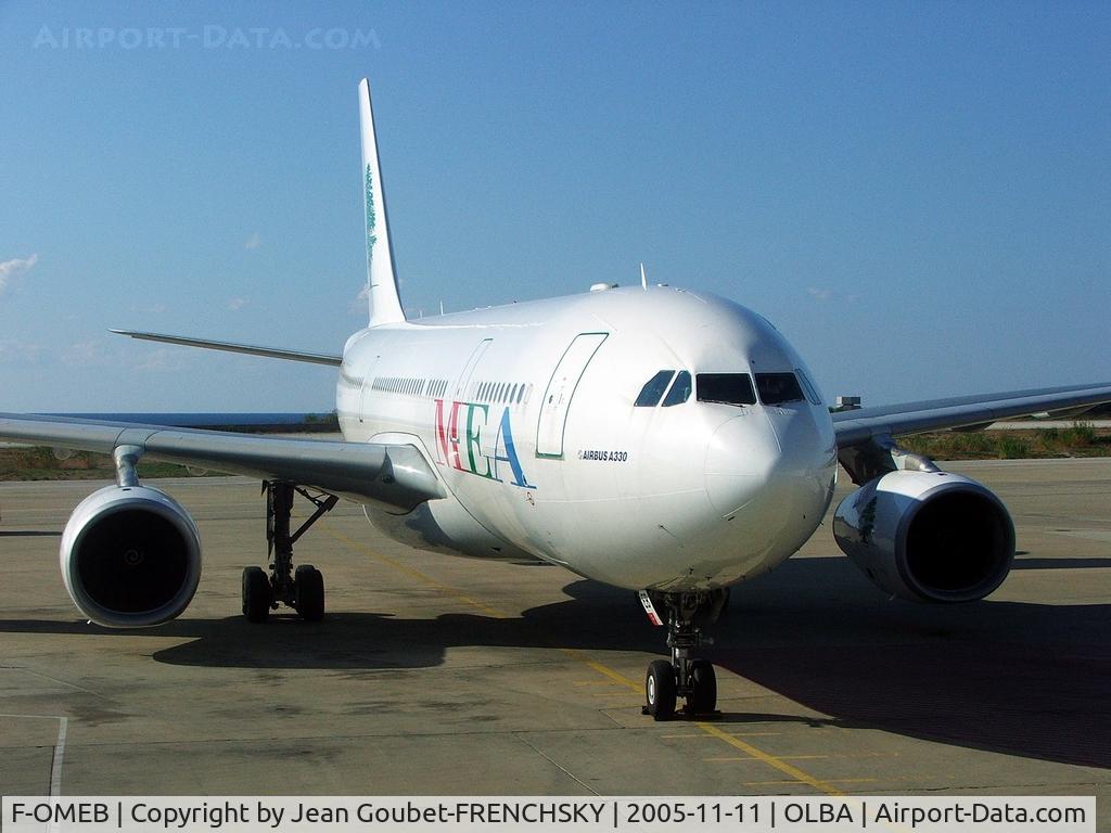 F-OMEB, 2003 Airbus A330-243 C/N 529, MEA Middle East Airlines (ILFC)
