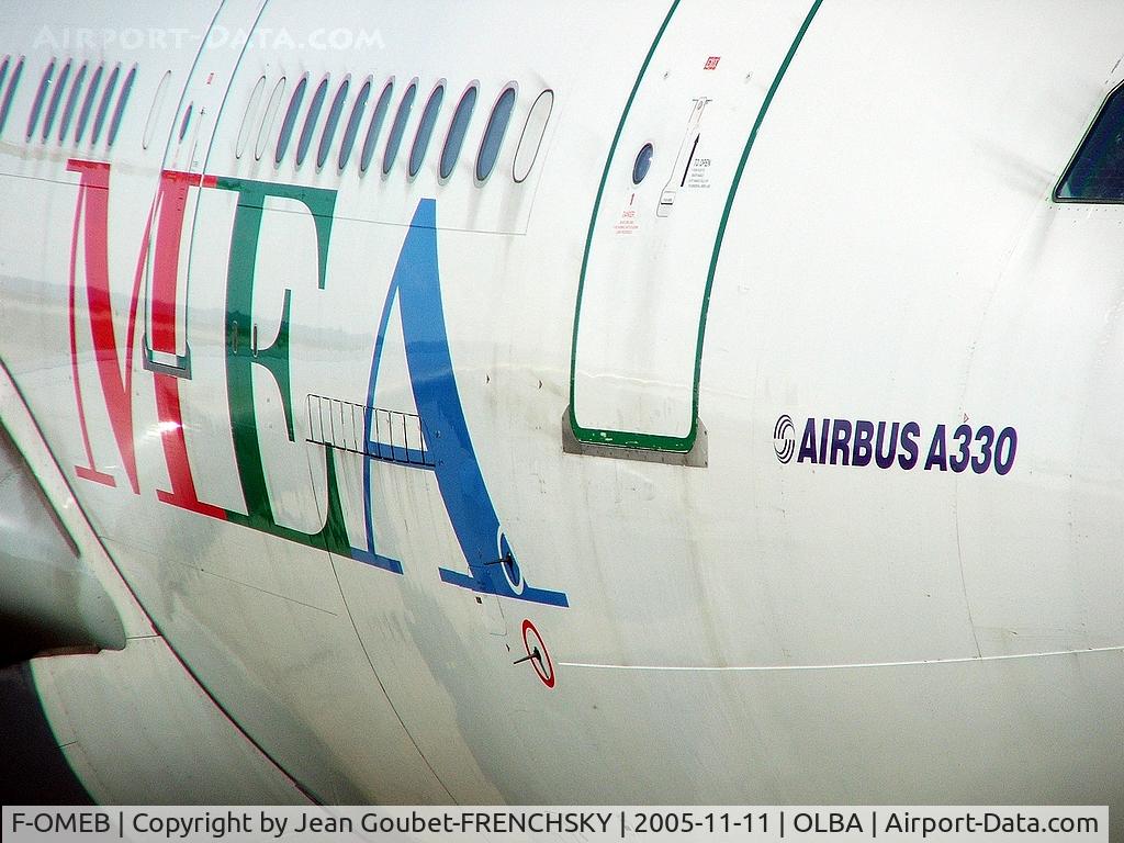 F-OMEB, 2003 Airbus A330-243 C/N 529, MEA Middle East Airlines (ILFC)