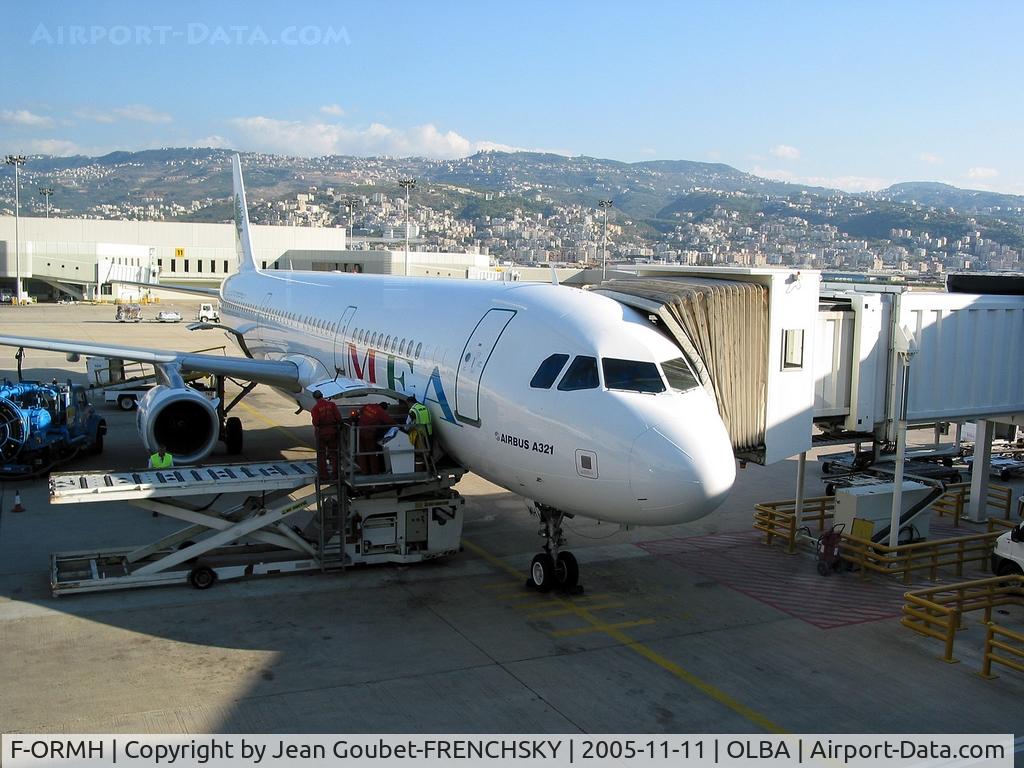 F-ORMH, 2003 Airbus A321-231 C/N 1967, MEA Middle East Airlines (ILFC)