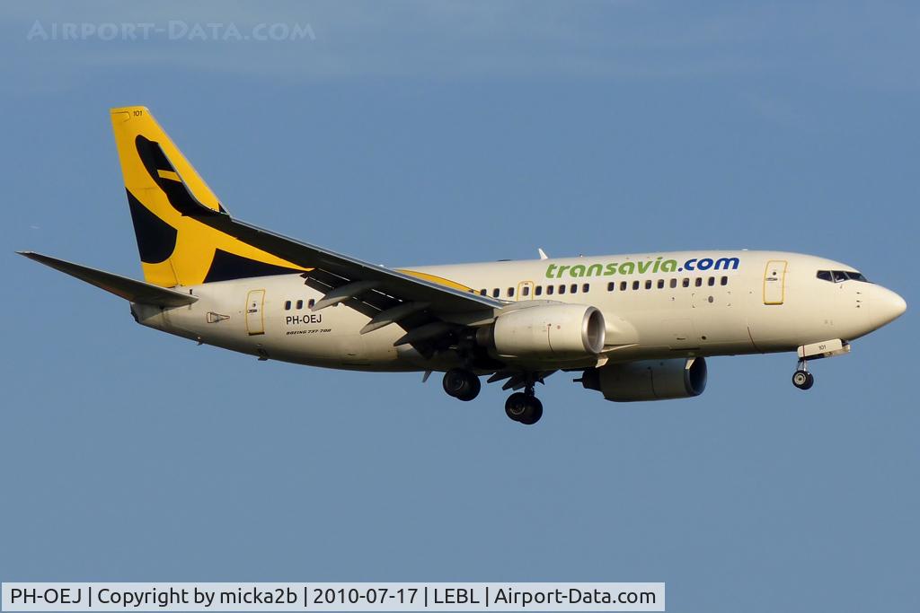 PH-OEJ, 2005 Boeing 737-7BD C/N 33920, Landing