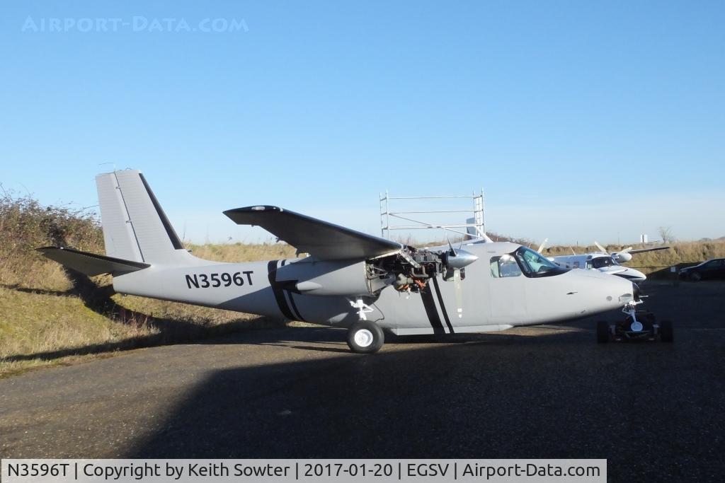 N3596T, 1959 Aero Commander 500 C/N 752, Undergoing maintenance