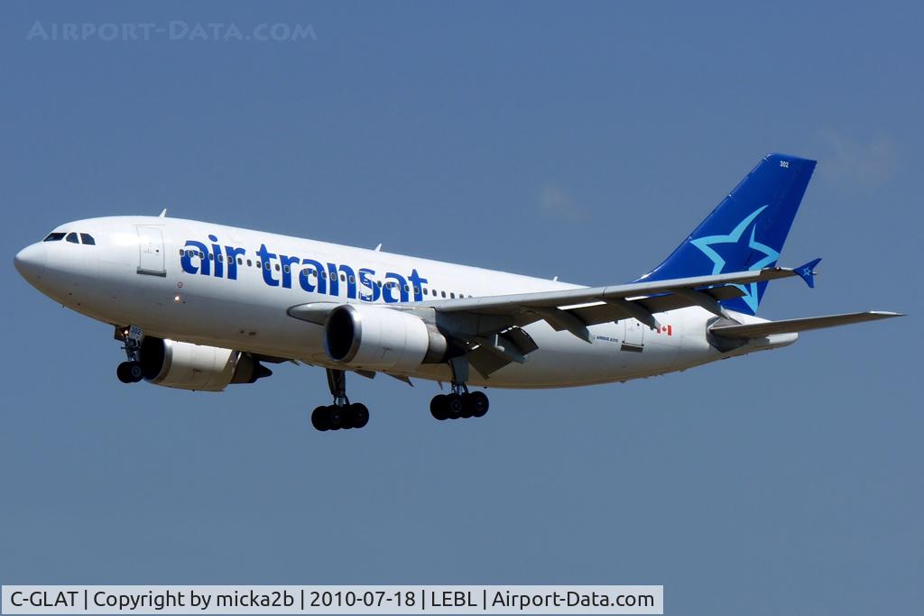 C-GLAT, 1991 Airbus A310-308 C/N 588, Landing