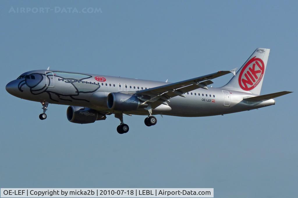 OE-LEF, 2010 Airbus A320-214 C/N 4368, Landing