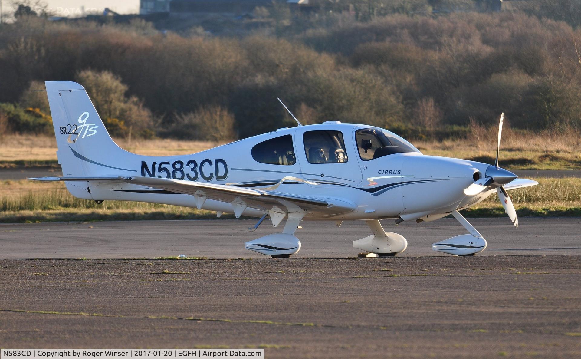 N583CD, 2006 Cirrus SR22 GTS C/N 1809, Visiting SR22 GTS.